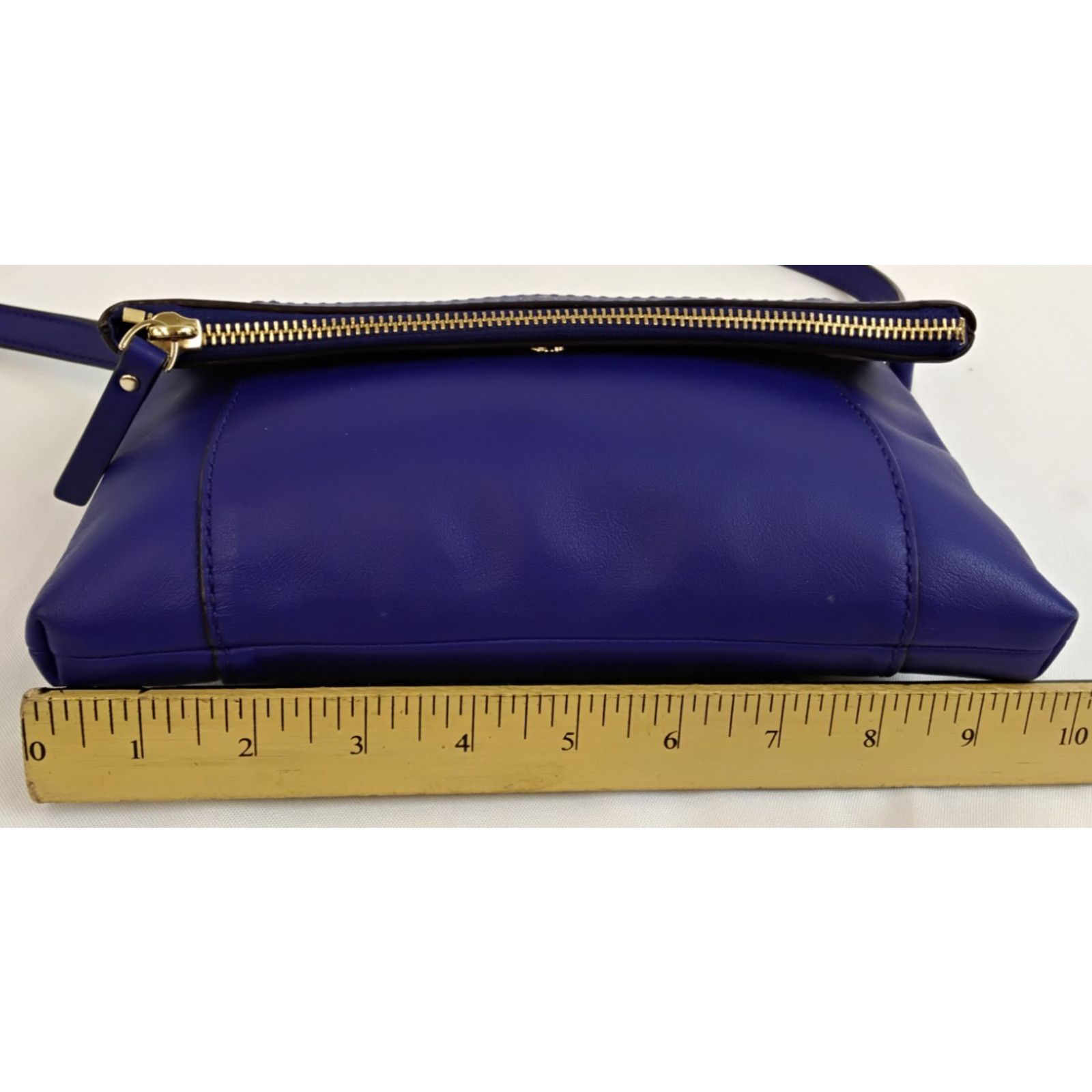 Kate Spade Kate Spade Fremont Place Julian Leather Crossbody Royal Blue Size ONE SIZE - 12 Thumbnail
