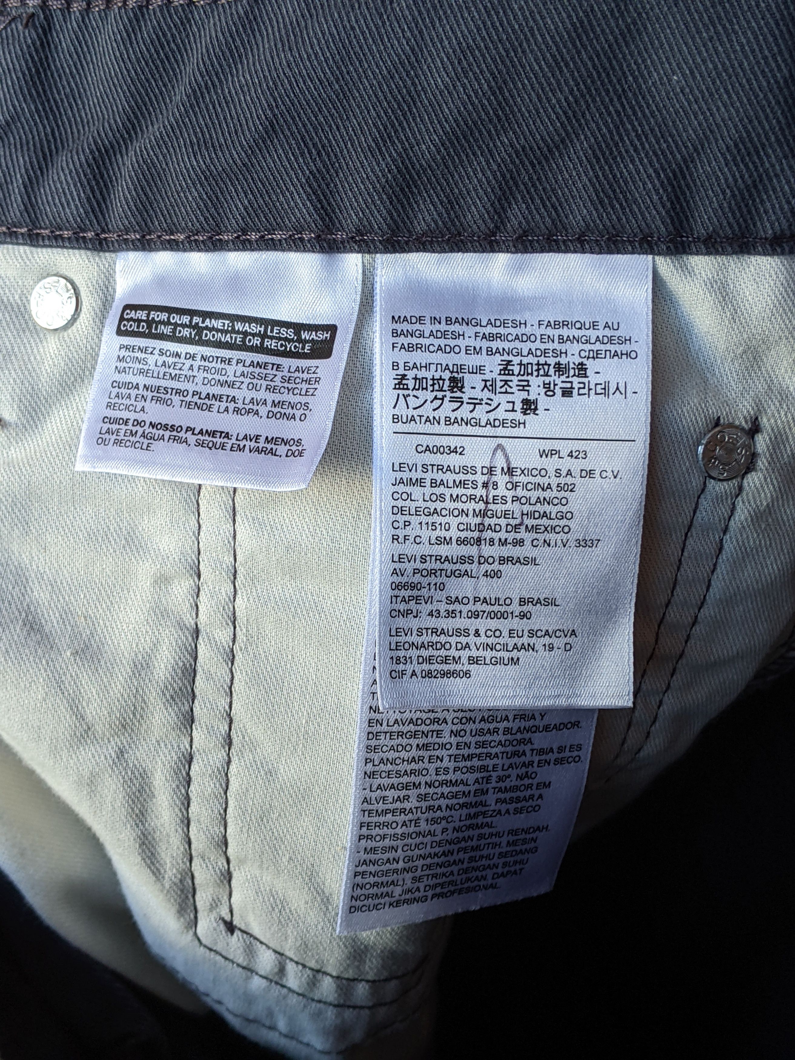 Levi's NEW* Levis 512 Slim Taper Jeans Denim with Tags W32 L32 Size US 34 / EU 50 - 14 Thumbnail