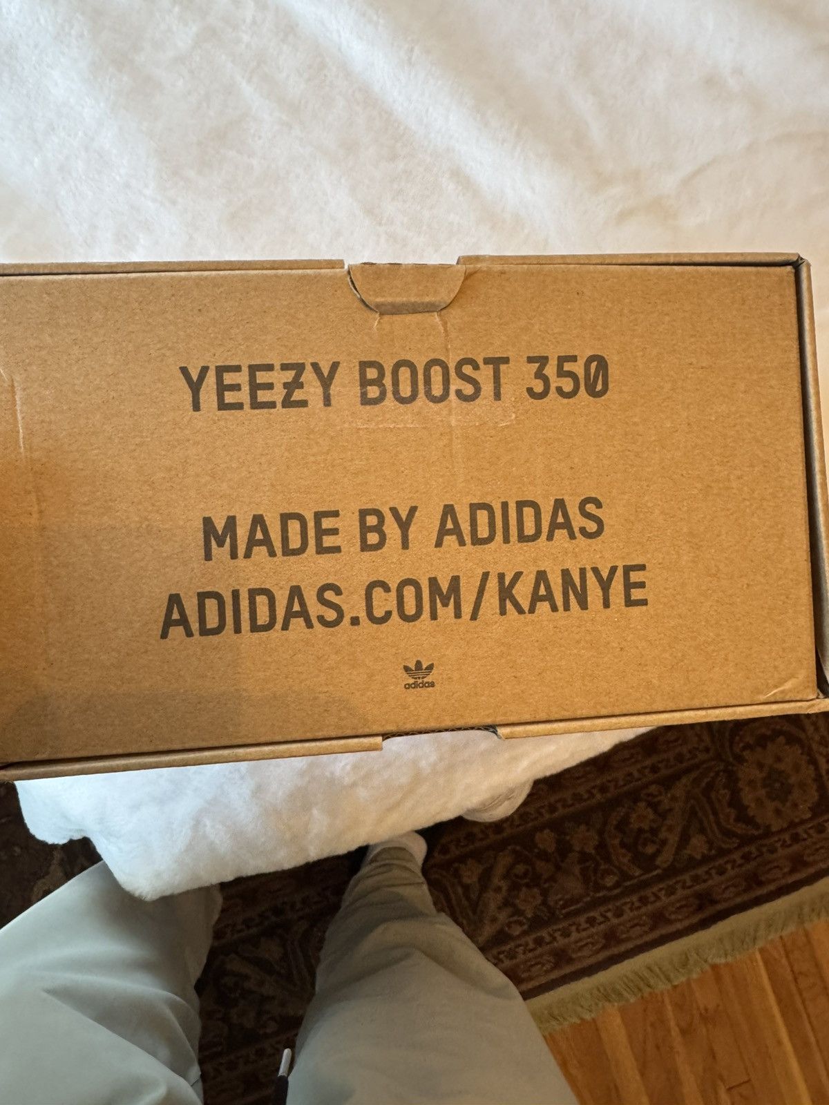 Adidas × Yeezy Yeezy triple whites Size US 5 / EU 37 - 9 Thumbnail