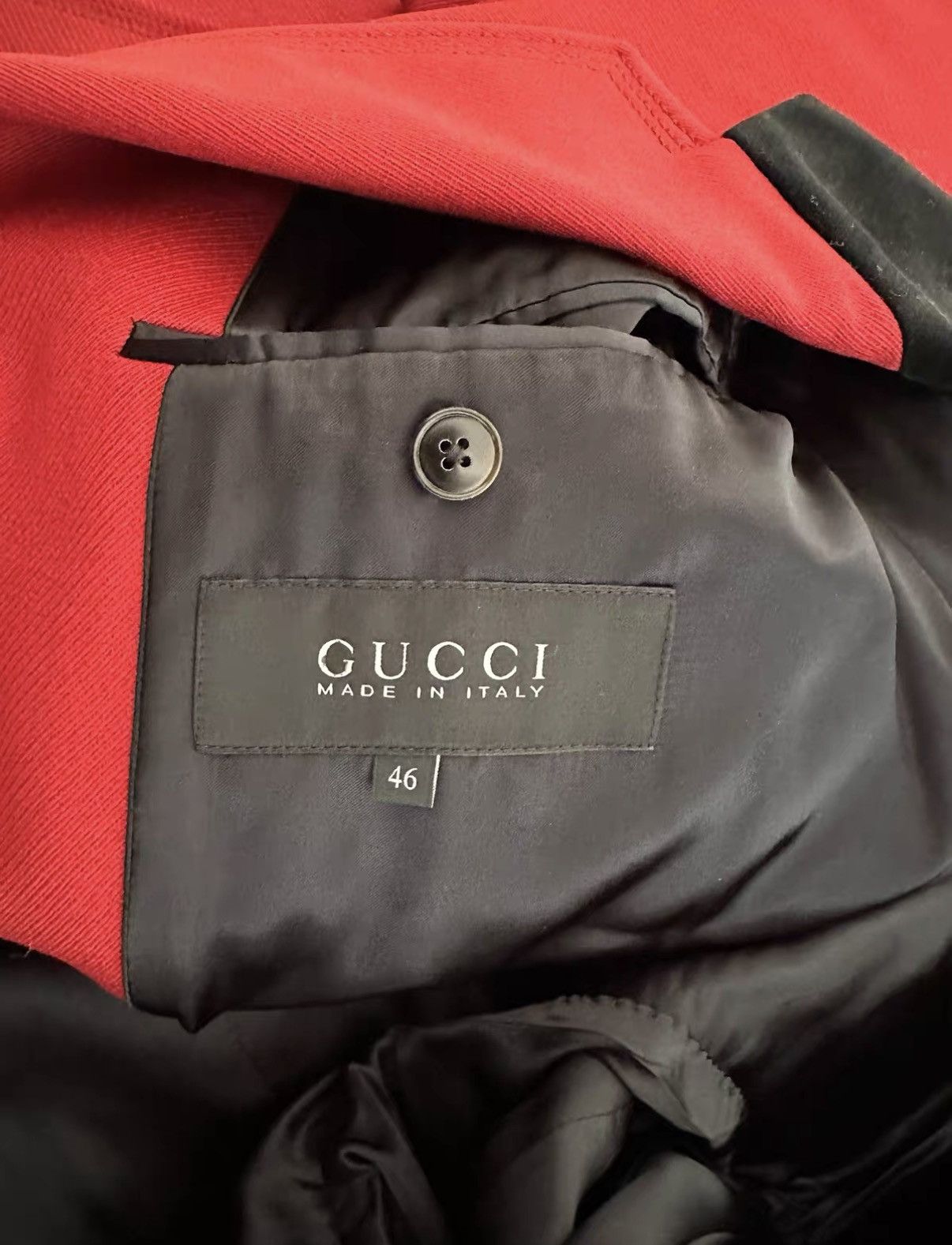 Gucci GUCCI WOOL Wool suit blazer coat Size US S / EU 44-46 / 1 - 5 Thumbnail