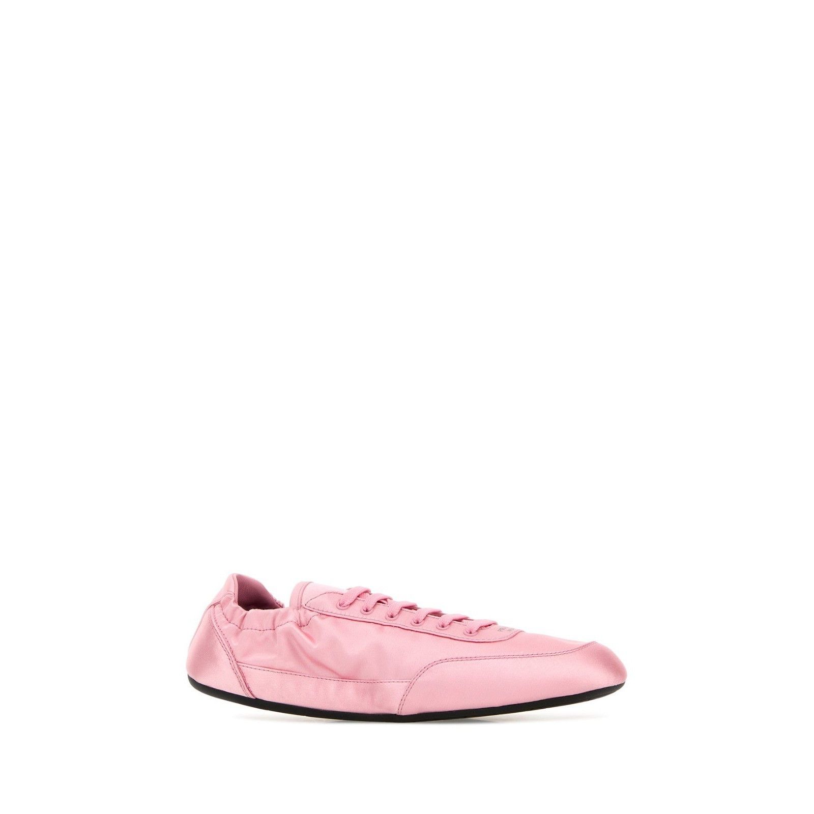 Prada PRADA Collapse $995 Petal Pink Satin Sneakers New & Authenti Size US 7.5 / IT 37.5 - 4 Thumbnail