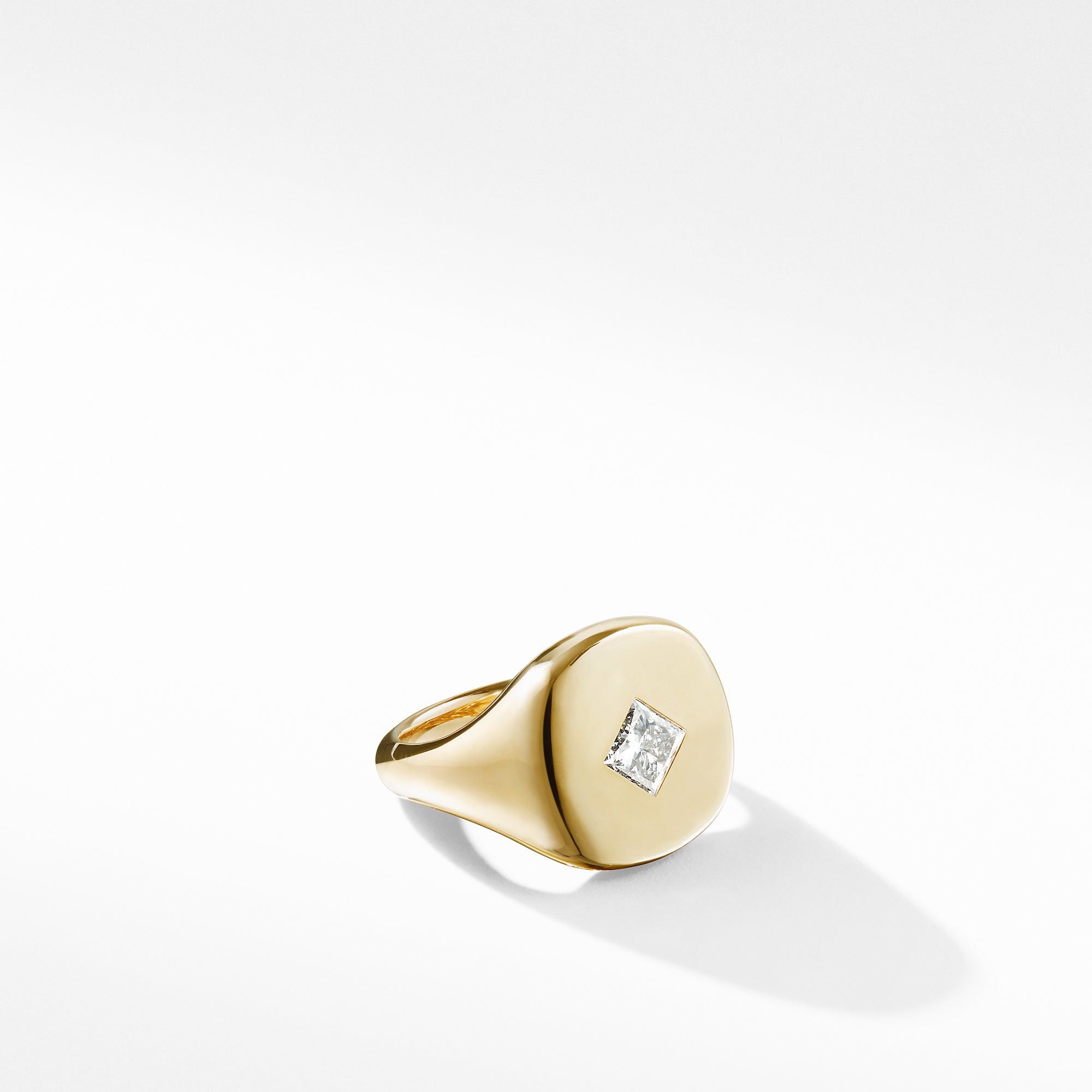 David Yurman o1s1wg111025 R14136D /Size 6 /Cut Pinky Ring in Golden Size ONE SIZE - 1 Thumbnail