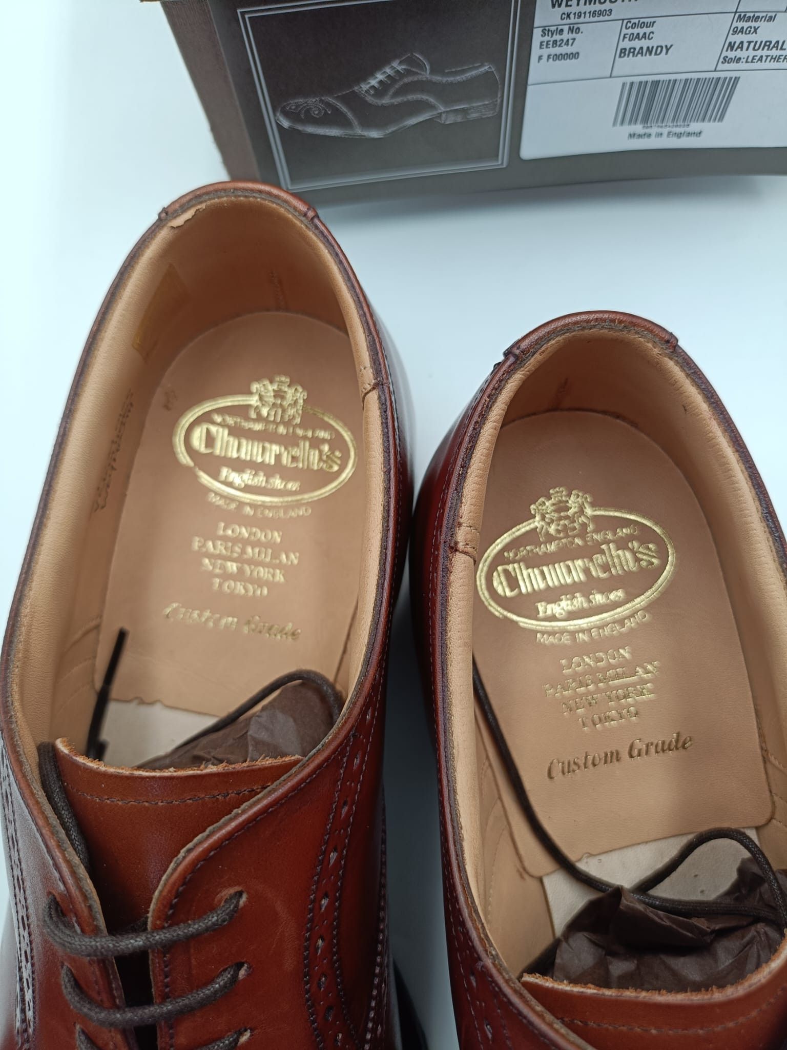 Church's Church’s Wheymouth Oxford color Brandy Size US 9 / EU 42 - 7 Thumbnail