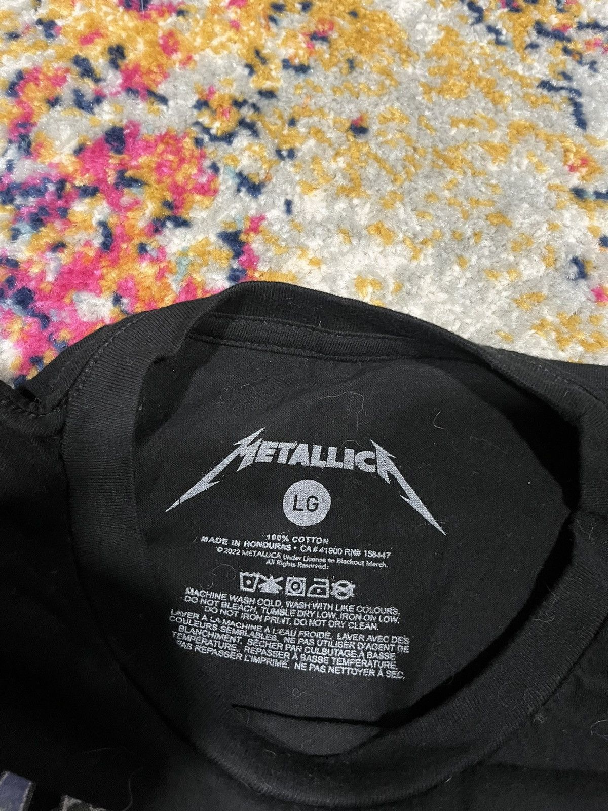 Vintage Metallica Shirt Large Size US L / EU 52-54 / 3 - 3 Thumbnail