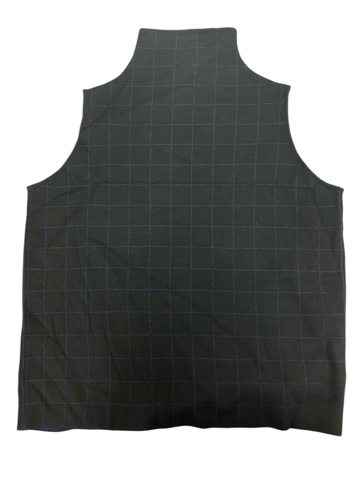 Iceberg Armani Collezioni Sleeveless Mock Neck Knit - New with Tags Size L / US 10 / IT 46 - 3 Thumbnail