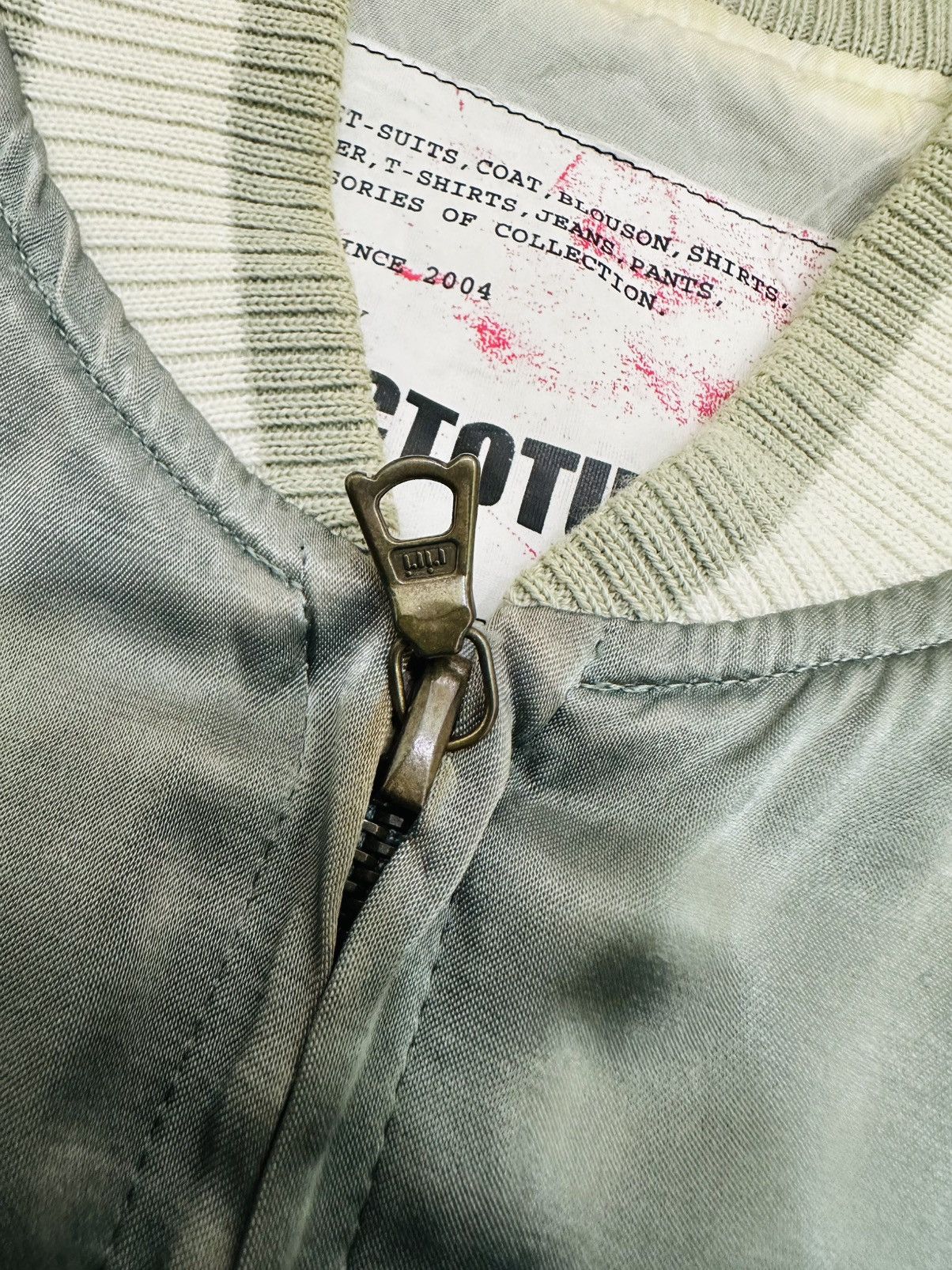 FACTOTUM Factotum Sukajan Japan Embroidery Logo Riri Zipper Size US S / EU 44-46 / 1 - 15 Thumbnail
