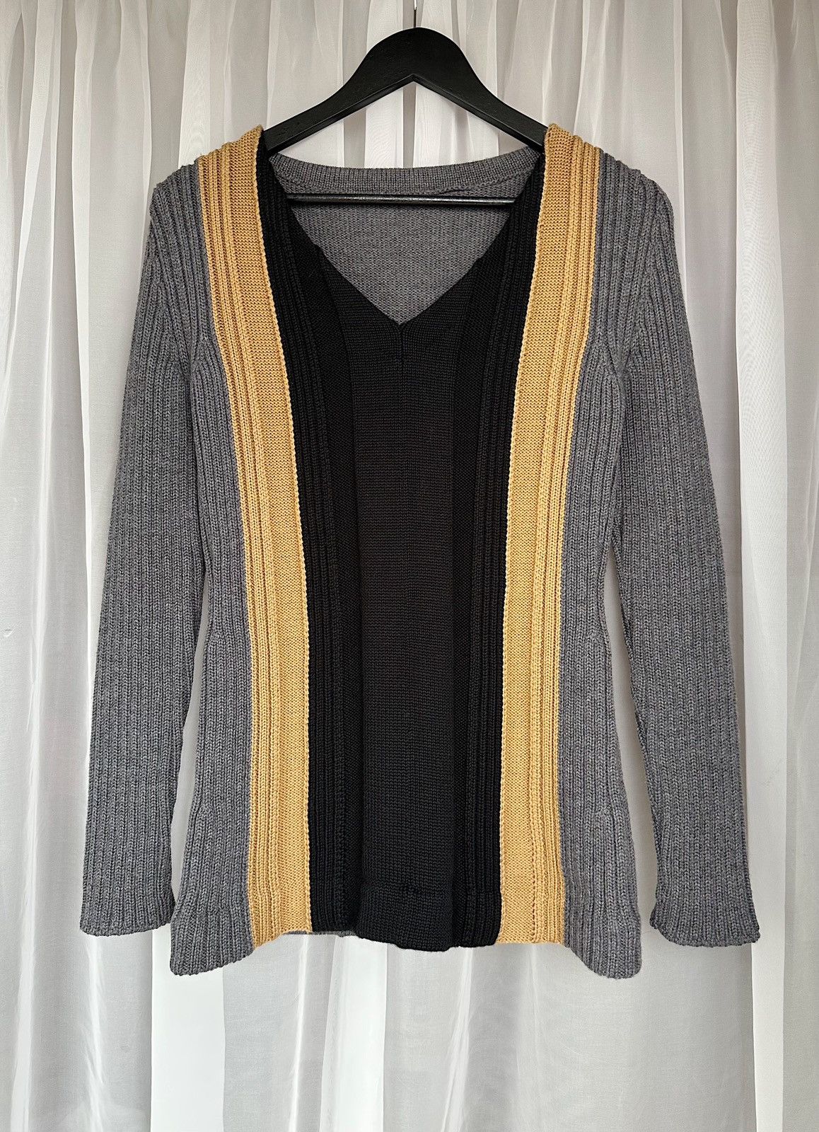 Miu Miu × Prada × Vintage MIU MIU SS2015 Inside Out Knit Wool Sweater prada Vintage S Size US S / EU 44-46 / 1 - 2 Thumbnail