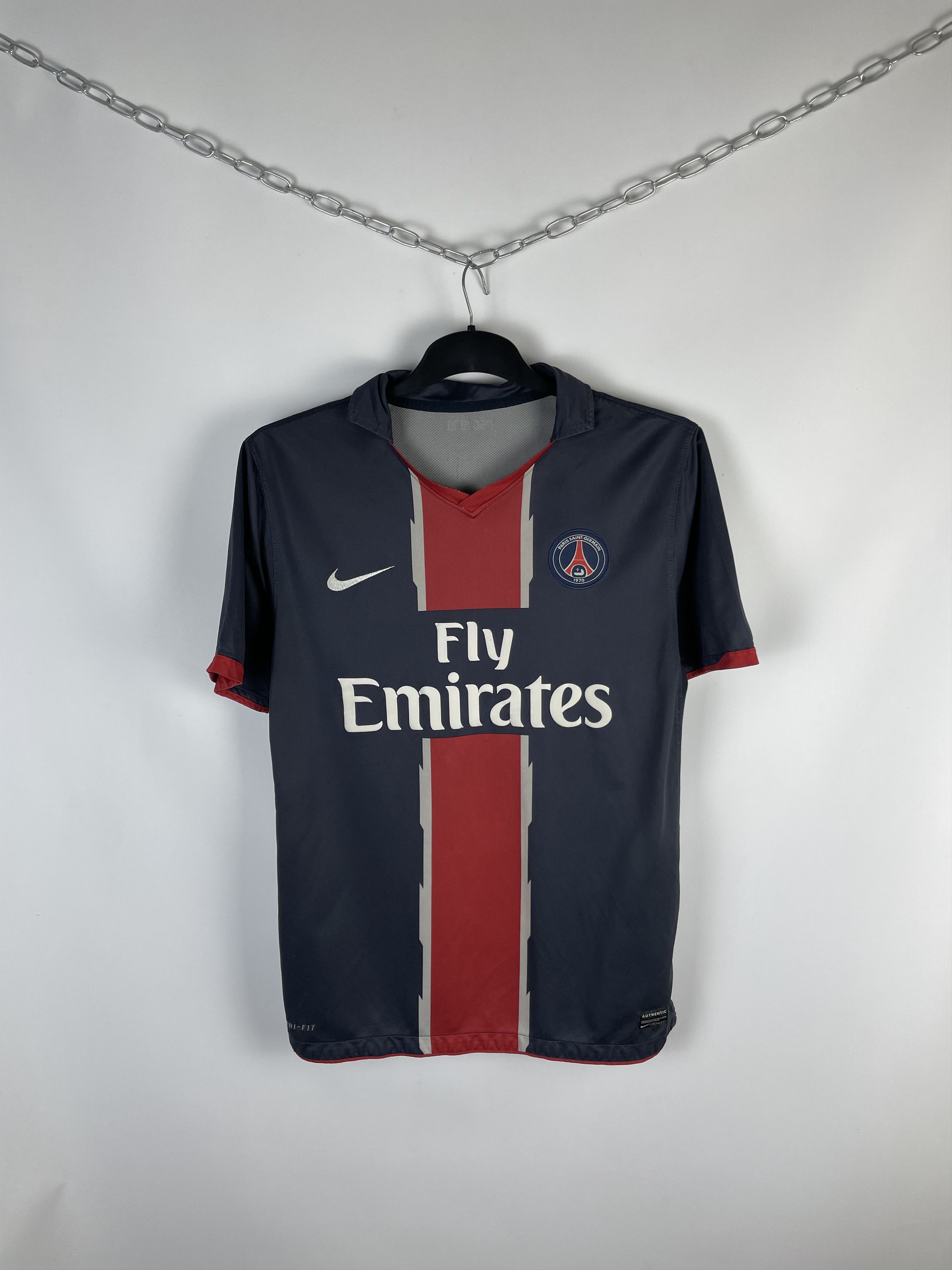Nike Vintage Nike PSG Soccer Jersey Size US L / EU 52-54 / 3 - 1 Thumbnail