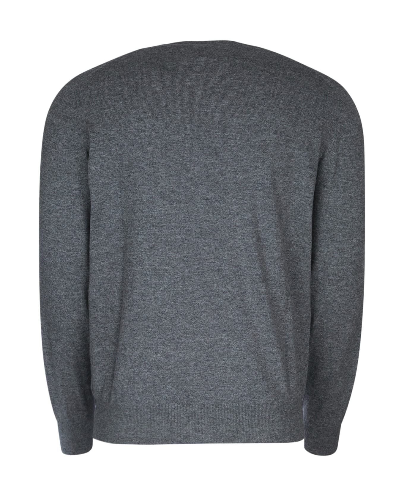Brunello Cucinelli o1w1db10425 Cashmere Jumper in Grey Size US M / EU 48-50 / 2 - 2 Thumbnail