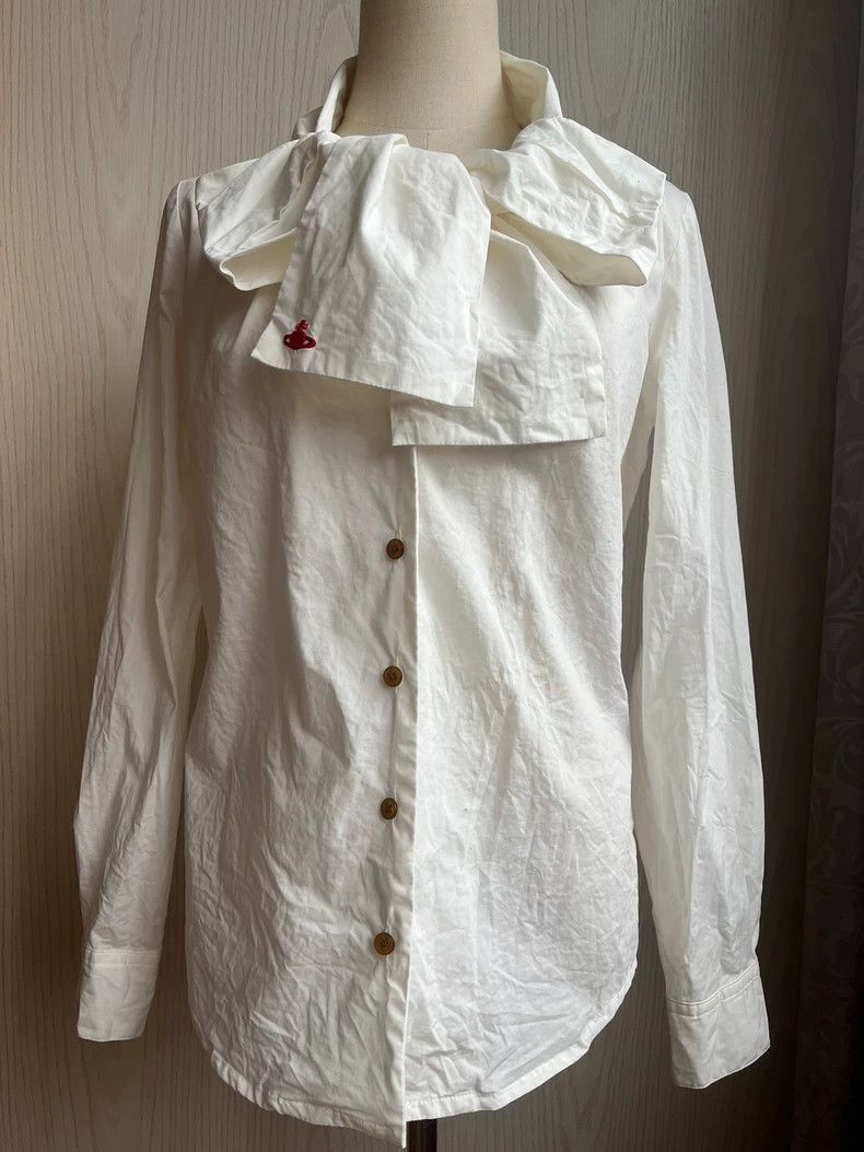 Vivienne Westwood Vivienne Westwood Butterfly collar shirt Size L / US 10 / IT 46 - 1 Thumbnail