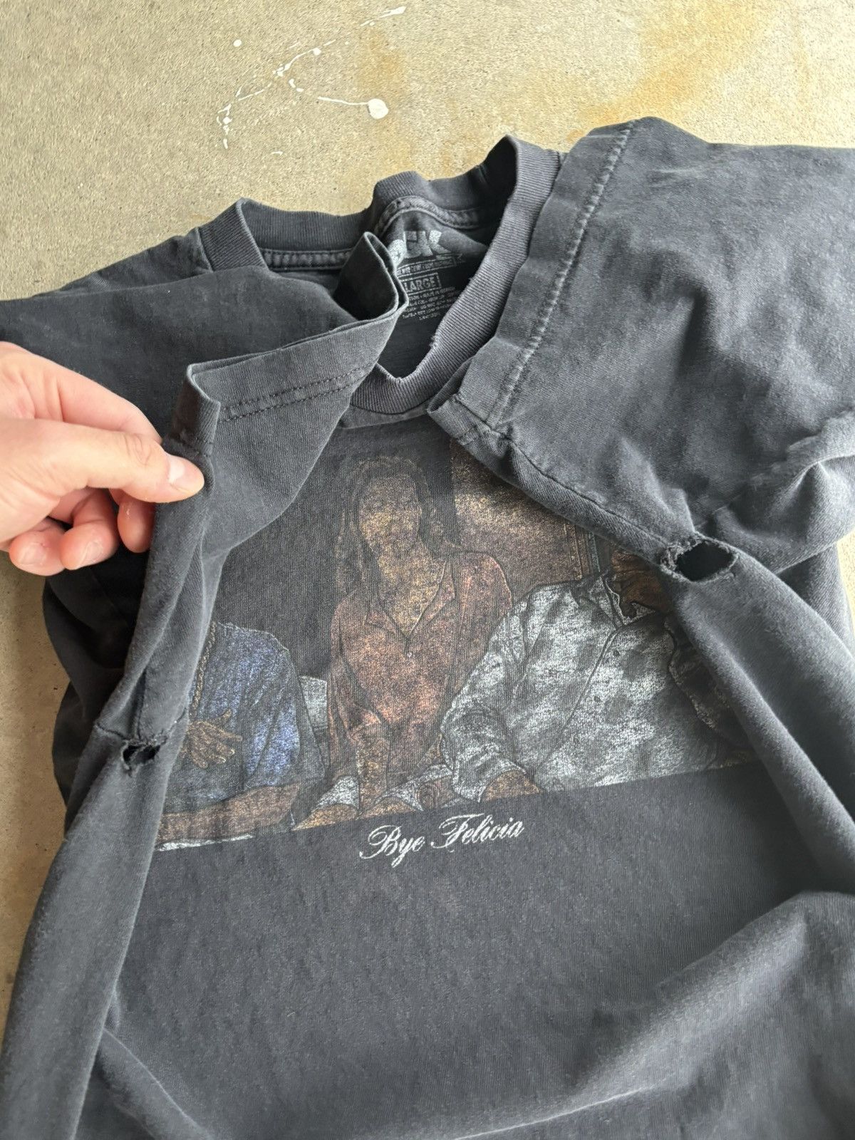 DGK Early 2000s DGK Bye Felicia Faded Boxy Distressed Tee Size US L / EU 52-54 / 3 - 5 Thumbnail