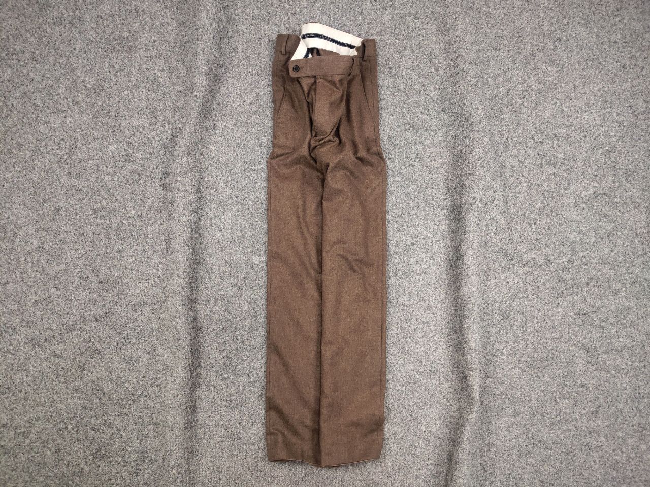 SCABAL Scabal schurwolle Design Classic Brown Ankle Trouser Pants Size US 36 / EU 52 - 1 Thumbnail