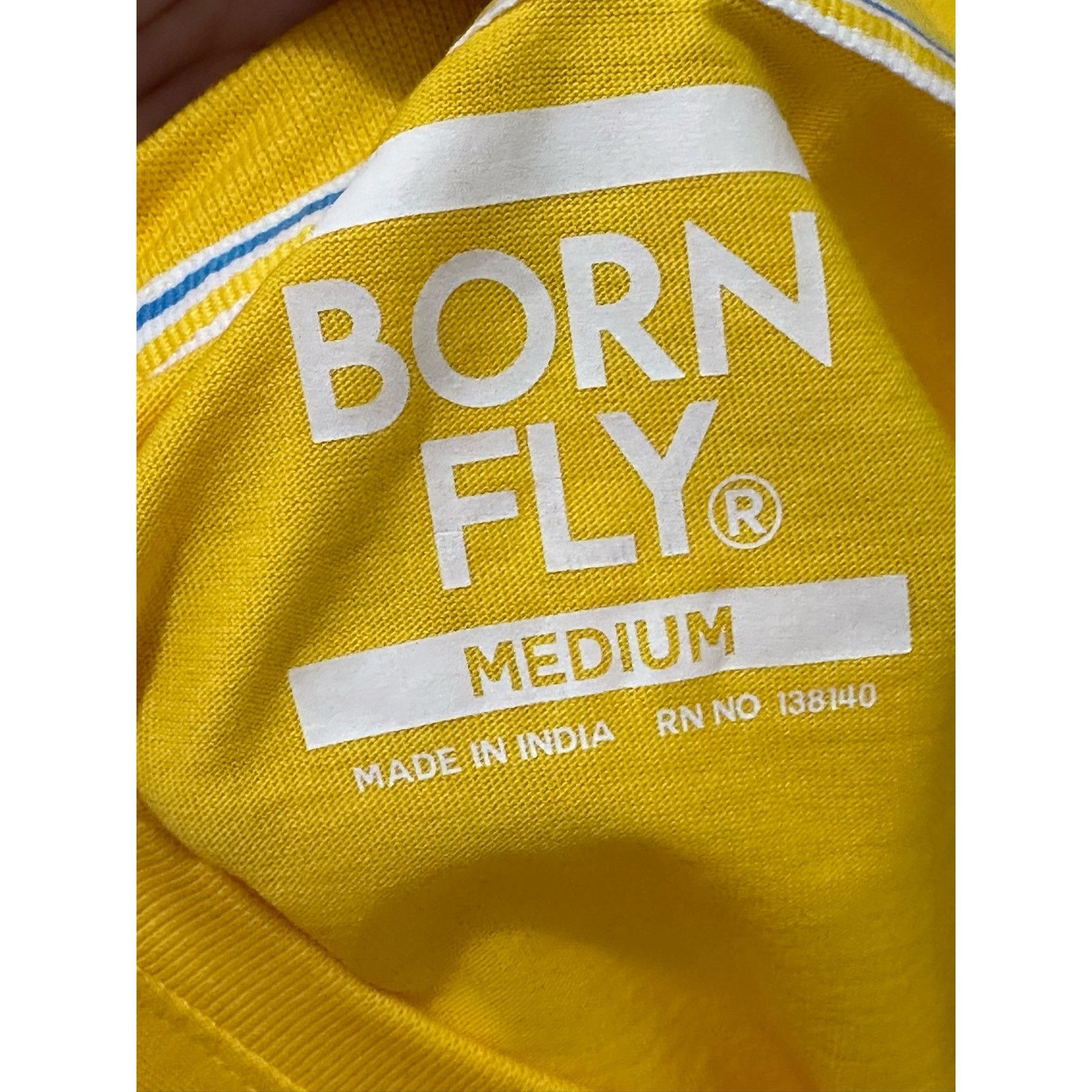 Born Fly Born Fly yellow graphic short sleeves t shirt size Medium Size US M / EU 48-50 / 2 - 3 Thumbnail
