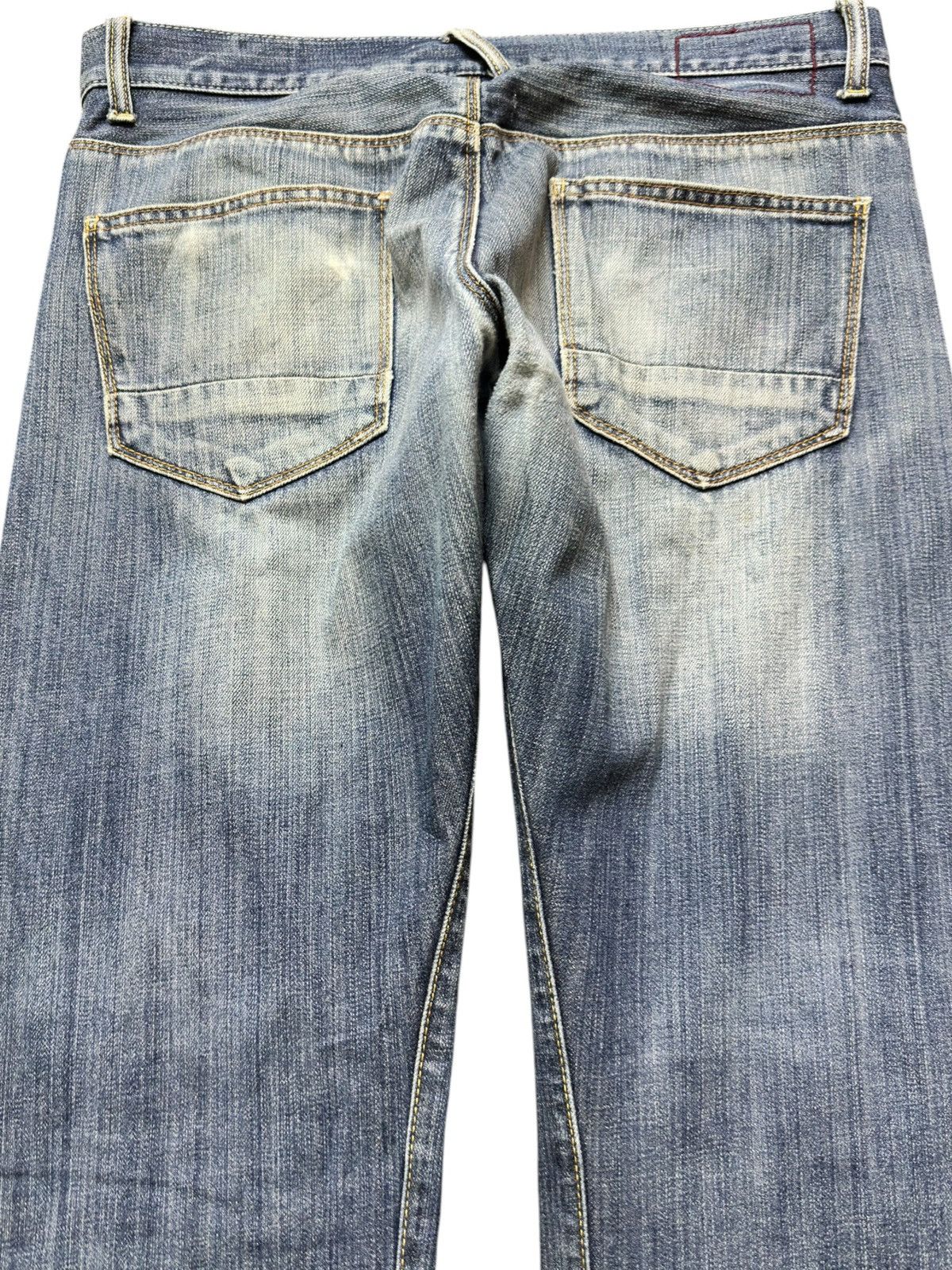 Wildfang Vintage Weldgin Curve Leg Faded Mudwash Denim Size US 33 - 5 Thumbnail
