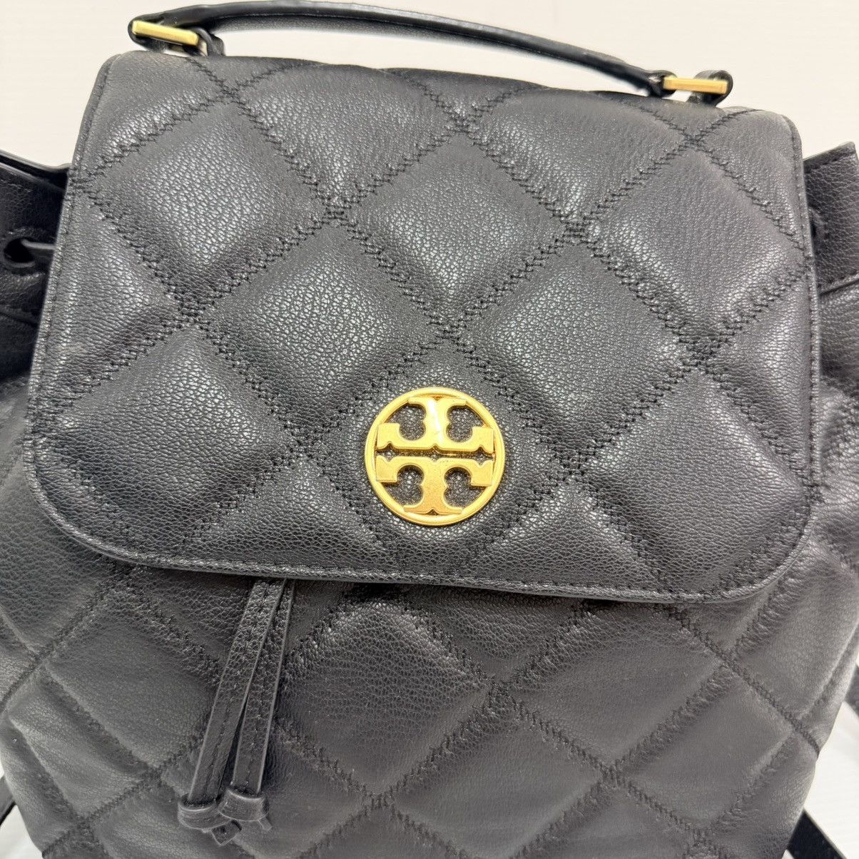 Tory Burch Tory Burch Leather Backpack Bag Size ONE SIZE - 4 Thumbnail