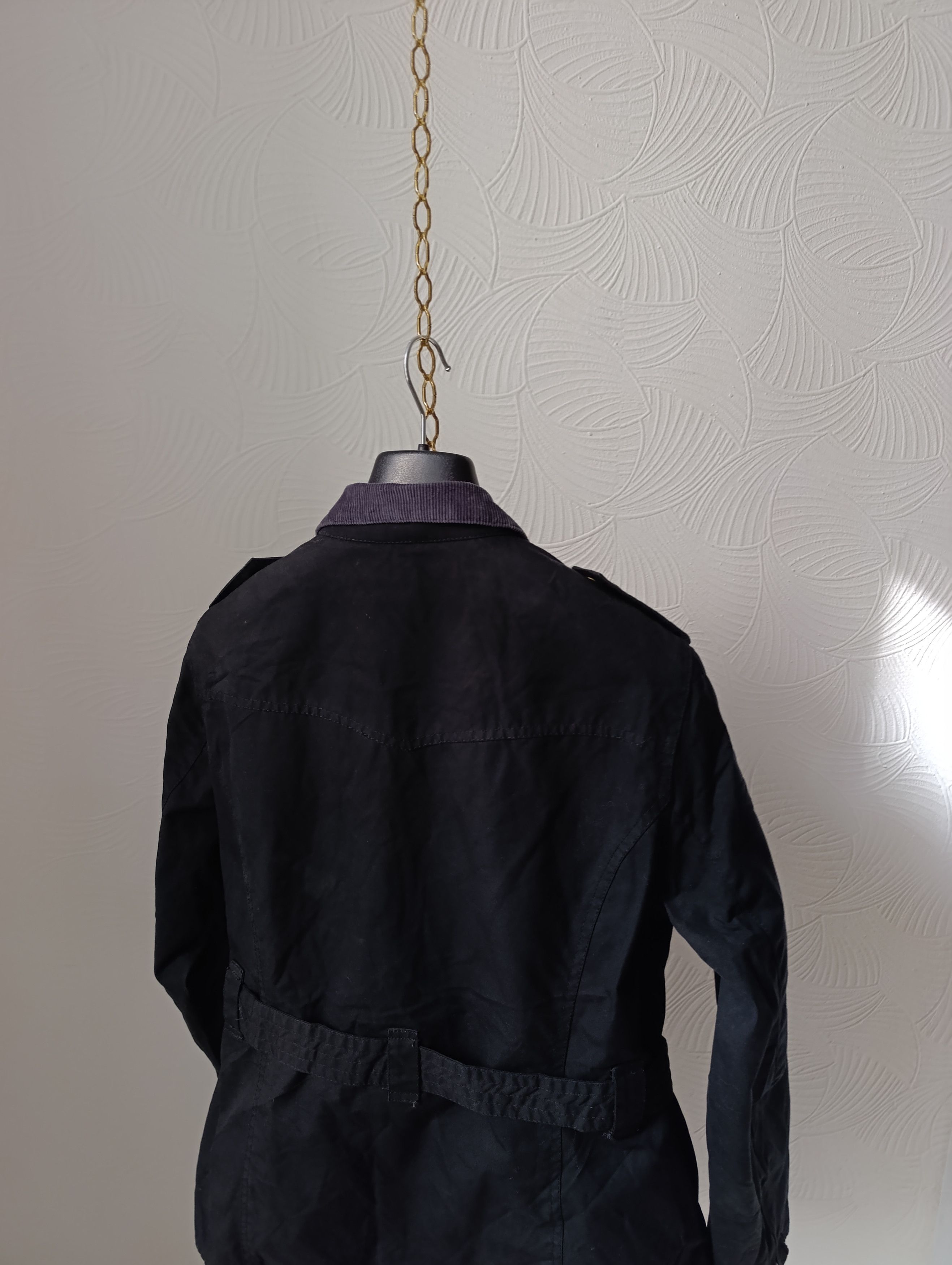 Barbour BARBOUR WAX WOMENS BIKER JACKET L1925 INTERNATIONAL JACKET Size S / US 4 / IT 40 - 10 Thumbnail