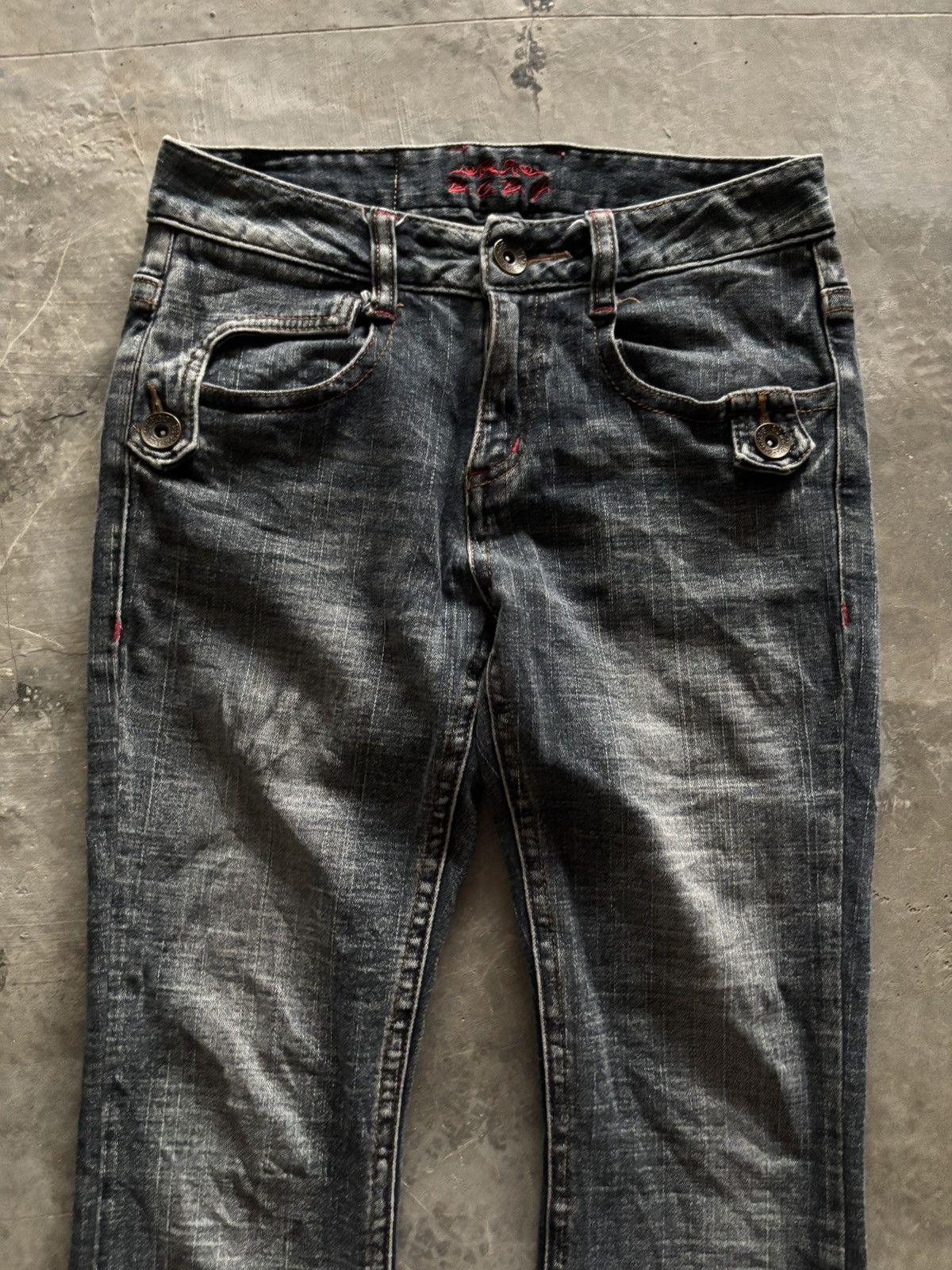 Hysteric Glamour BCBG flare washed japanese punk grunge i6w9 inspired Size US 28 / EU 44 - 2 Thumbnail