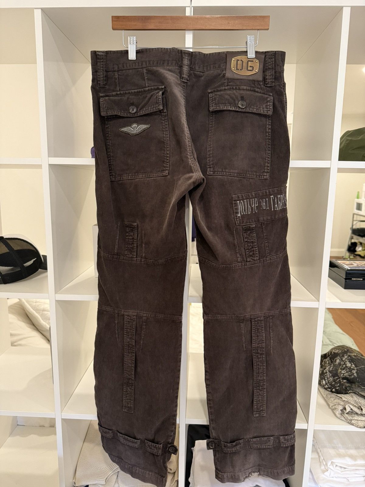 Dolce & Gabbana FW2003 Dolce & Gabbana Cyrillic Logo Flight Cargo Size US 34 / EU 50 - 2 Thumbnail