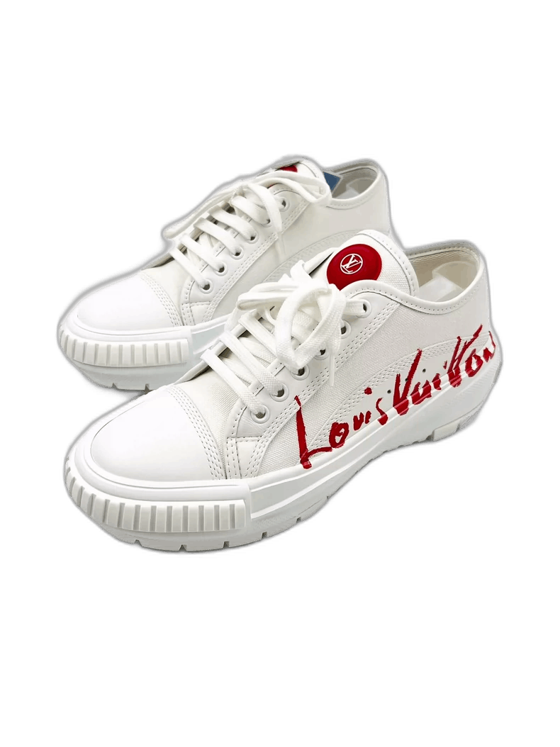 Louis Vuitton Louis Vuitton Squad Sneakers Size 37.5-yf Size US 6.5 / EU 39-40 - 1 Thumbnail