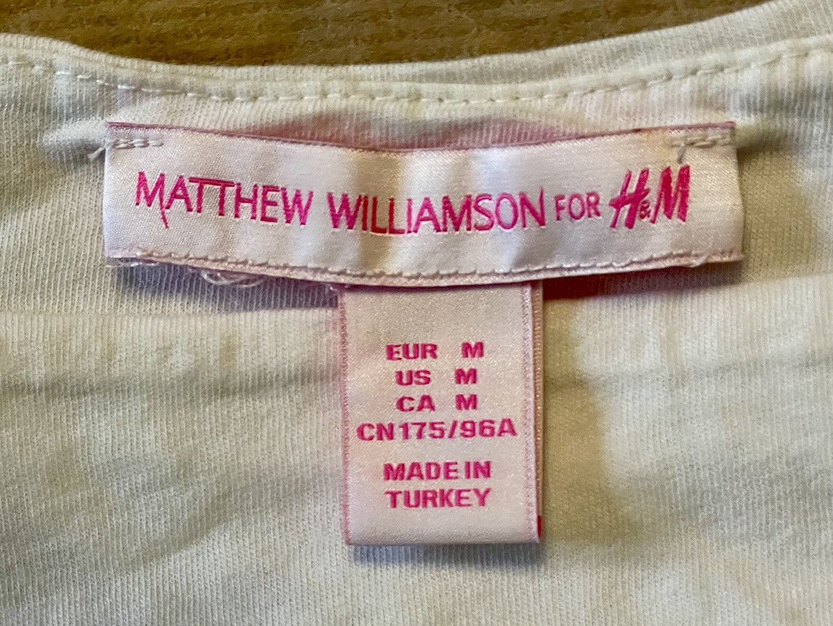 Matthew Williamson Matthew Williamson x H&M t-shirt M new Size M / US 6-8 / IT 42-44 - 3 Thumbnail