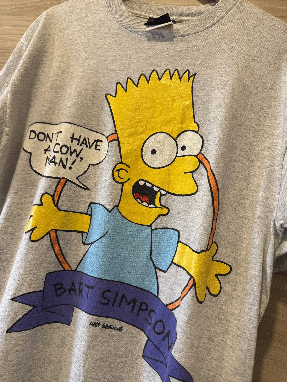 The Simpsons × Vintage VINTAGE 90s BART SIMPSON single character Size US L / EU 52-54 / 3 - 1 Thumbnail