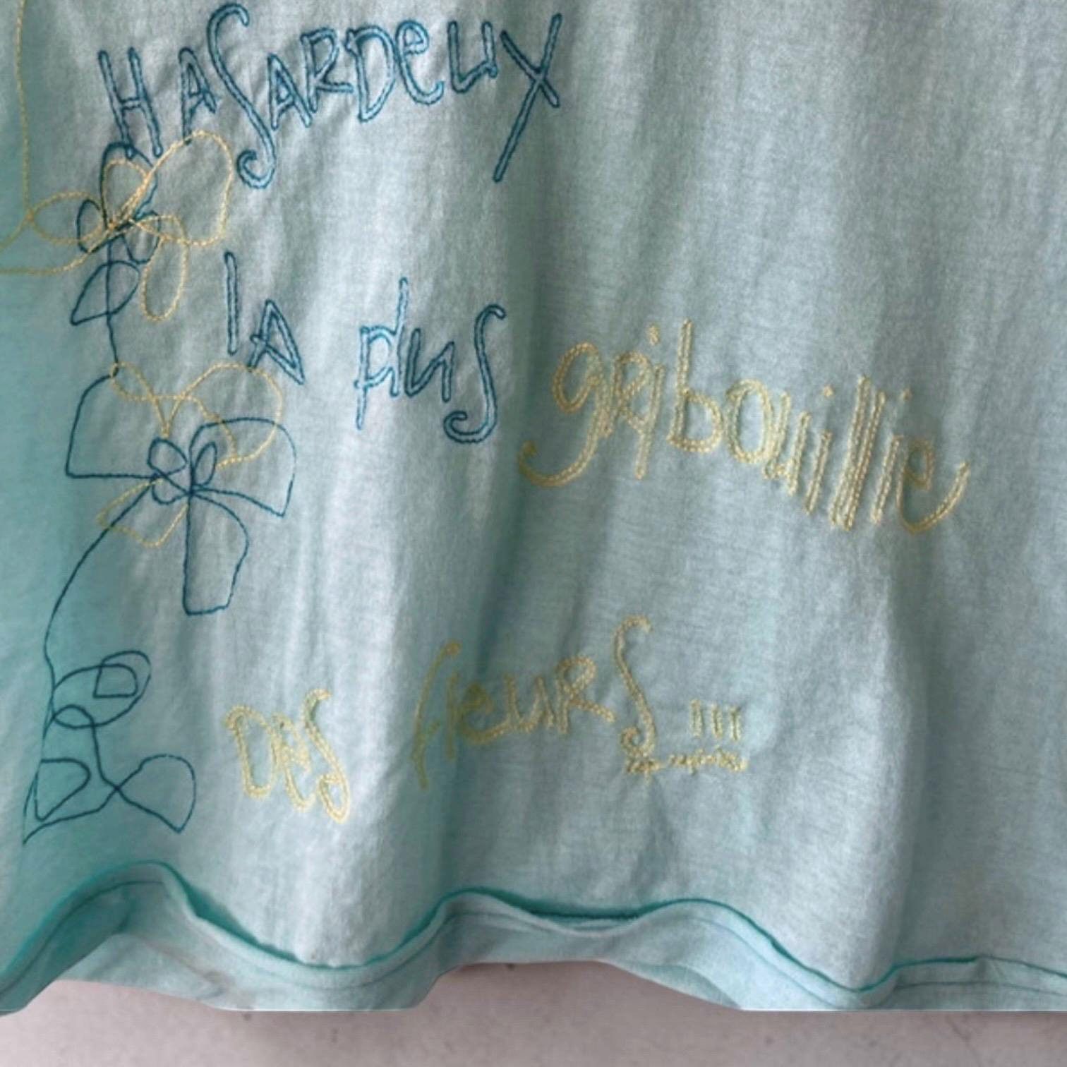 Other The Cop Copine Turquoise Tee Size ONE SIZE - 2 Thumbnail