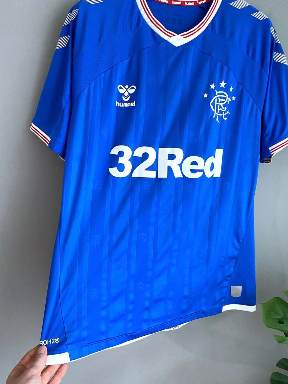 Other FC Glasgow Rangers 2019/20 Home Soccer Jersey #37 ARFIELD, L Size US L / EU 52-54 / 3 - 9 Thumbnail
