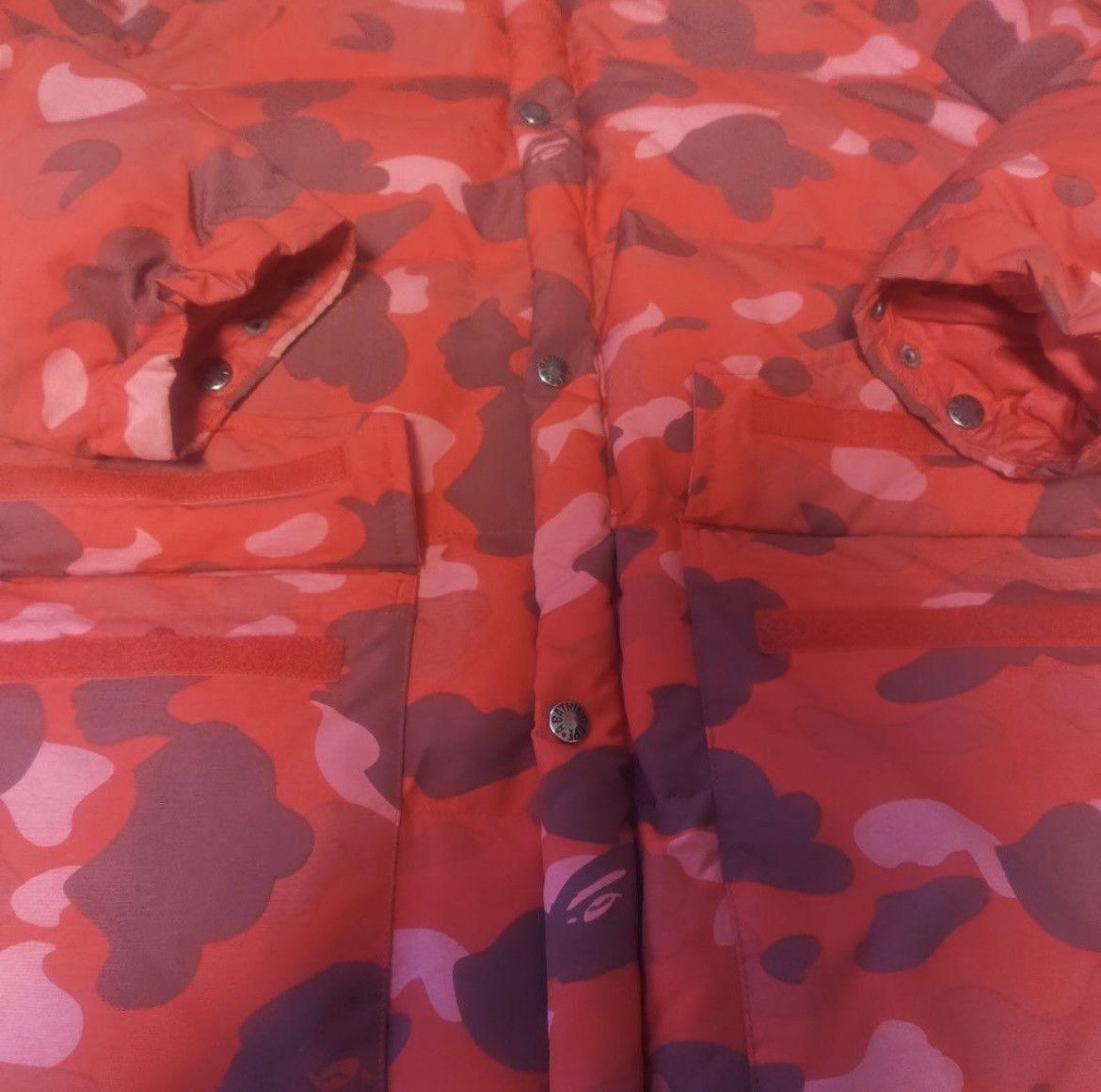 Bape RARE OG 2006 A BATHING APE RED CAMO JACKET Size US L / EU 52-54 / 3 - 4 Thumbnail