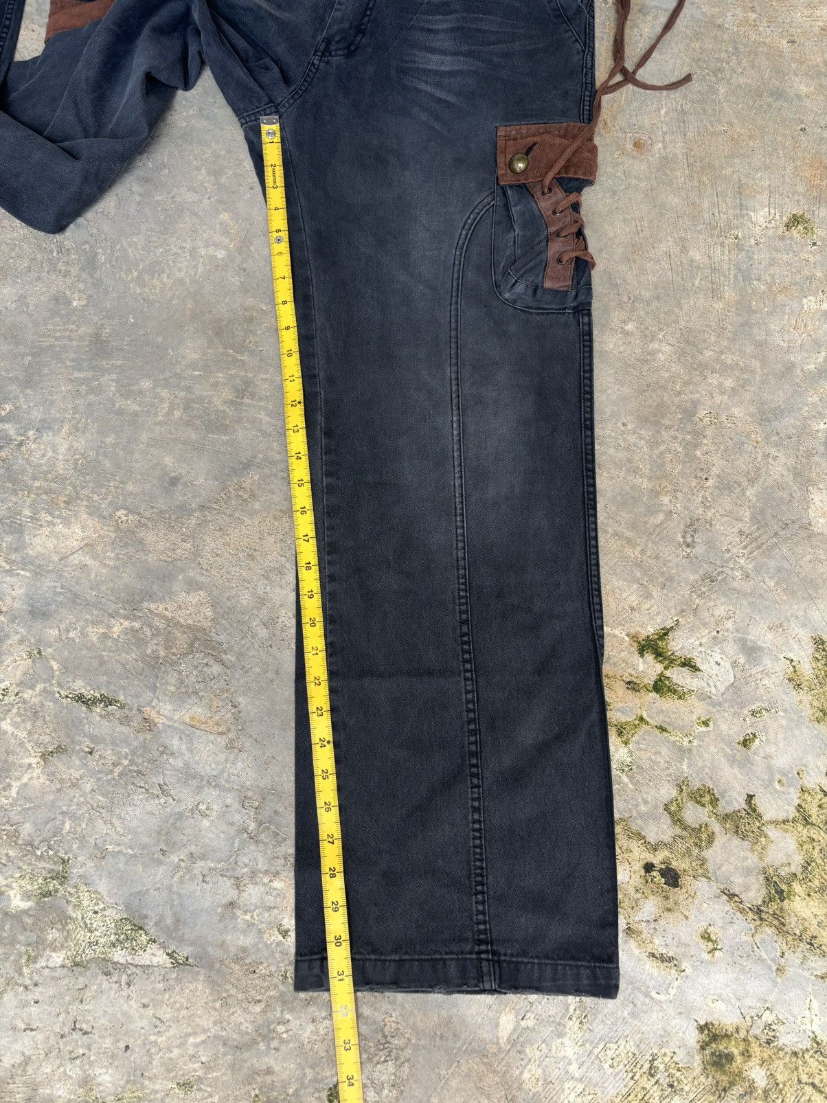 If Six Was Nine × Japanese Brand × Tornado Mart R&G Ifsixwasnine Lgb Style Cargo Pants Size US 34 / EU 50 - 9 Thumbnail
