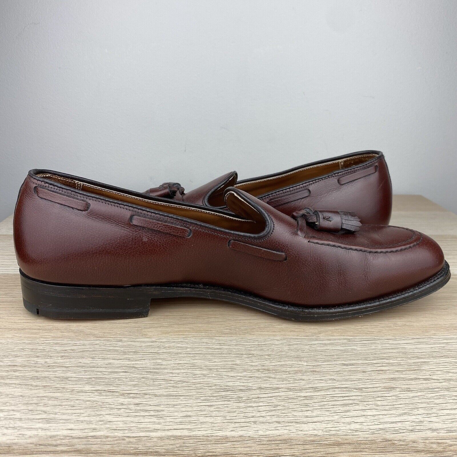 Alden Vintage Alden 668 Eljoy Tassel Slip On Loafer Leather 11.5 Size US 11.5 / EU 44-45 - 8 Thumbnail