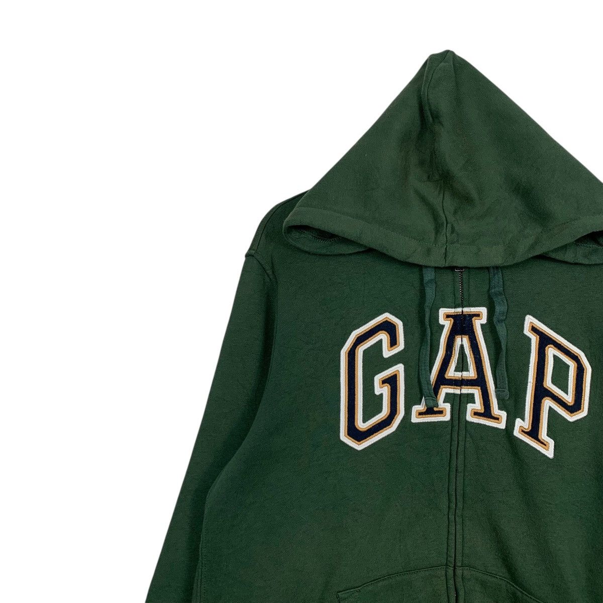 Gap Gap Big Logo Green Zipper Hoodie Size US M / EU 48-50 / 2 - 6 Thumbnail
