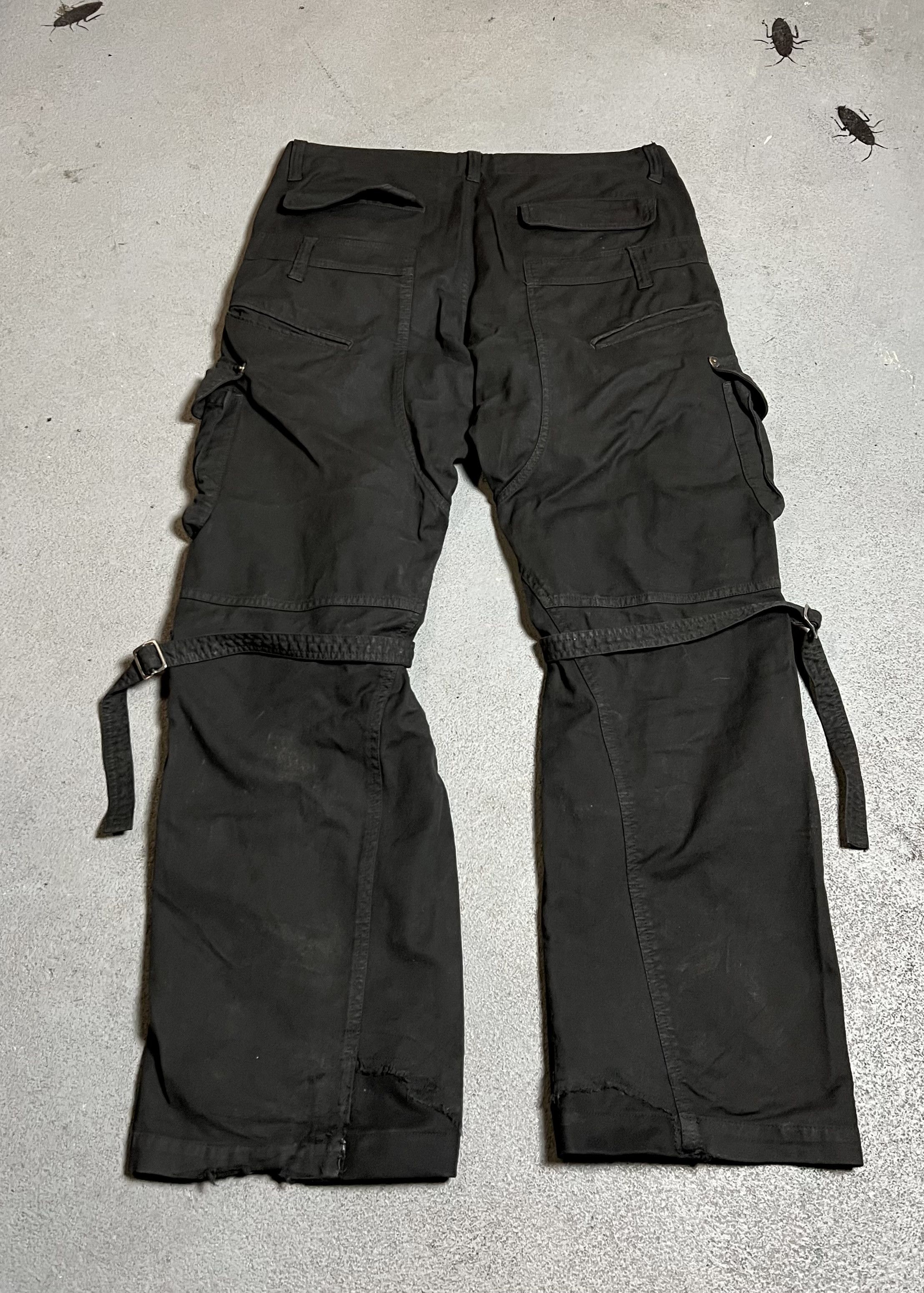 Japanese Brand × Junya Watanabe × Kiminori Morishita Archive Kiminori Morishita multi-pocket bondage cargo pants. Size US 33 - 3 Thumbnail