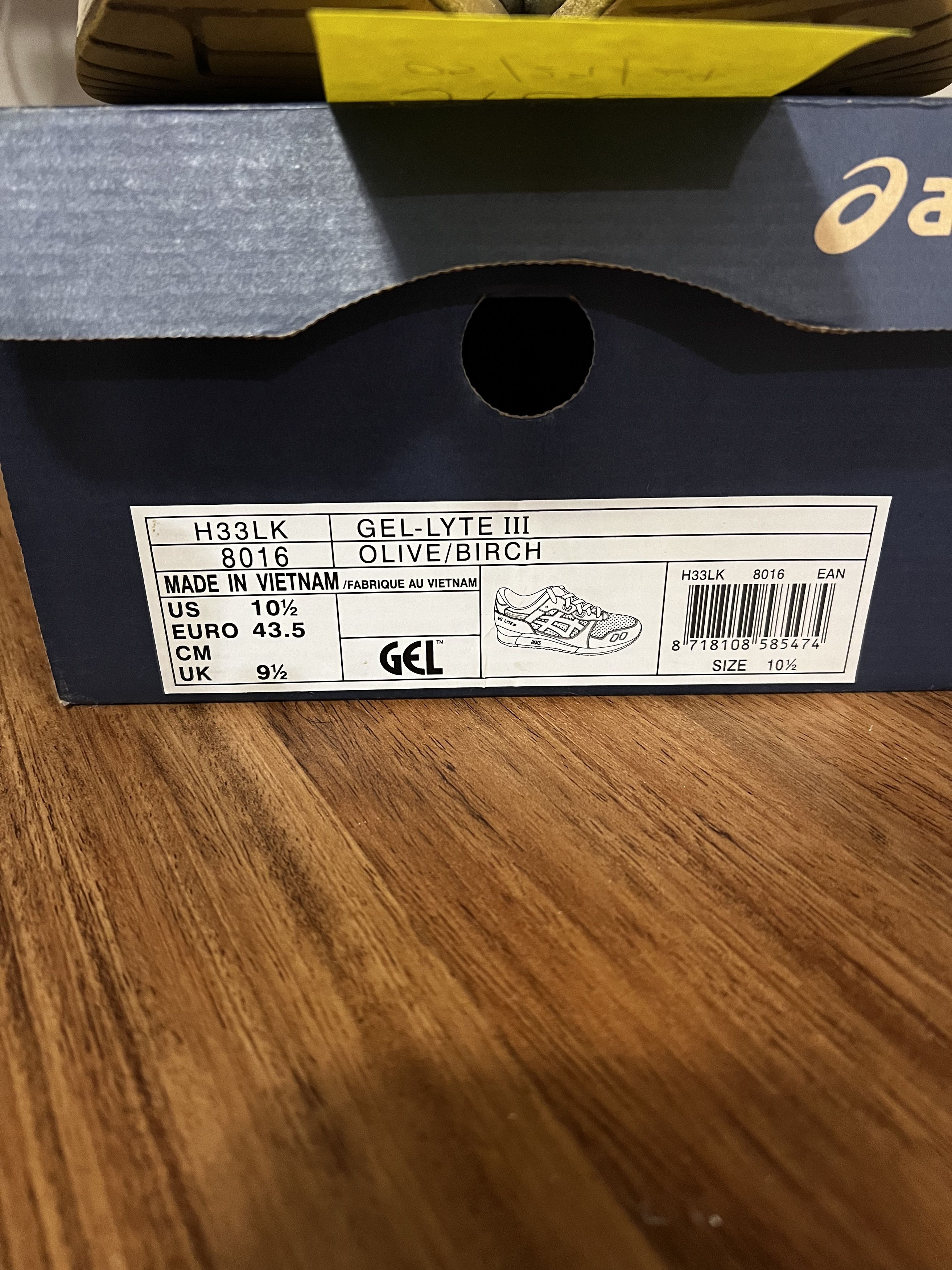 Asics ASICS Gel-Lyte III Size US 10.5 / EU 43-44 - 4 Thumbnail