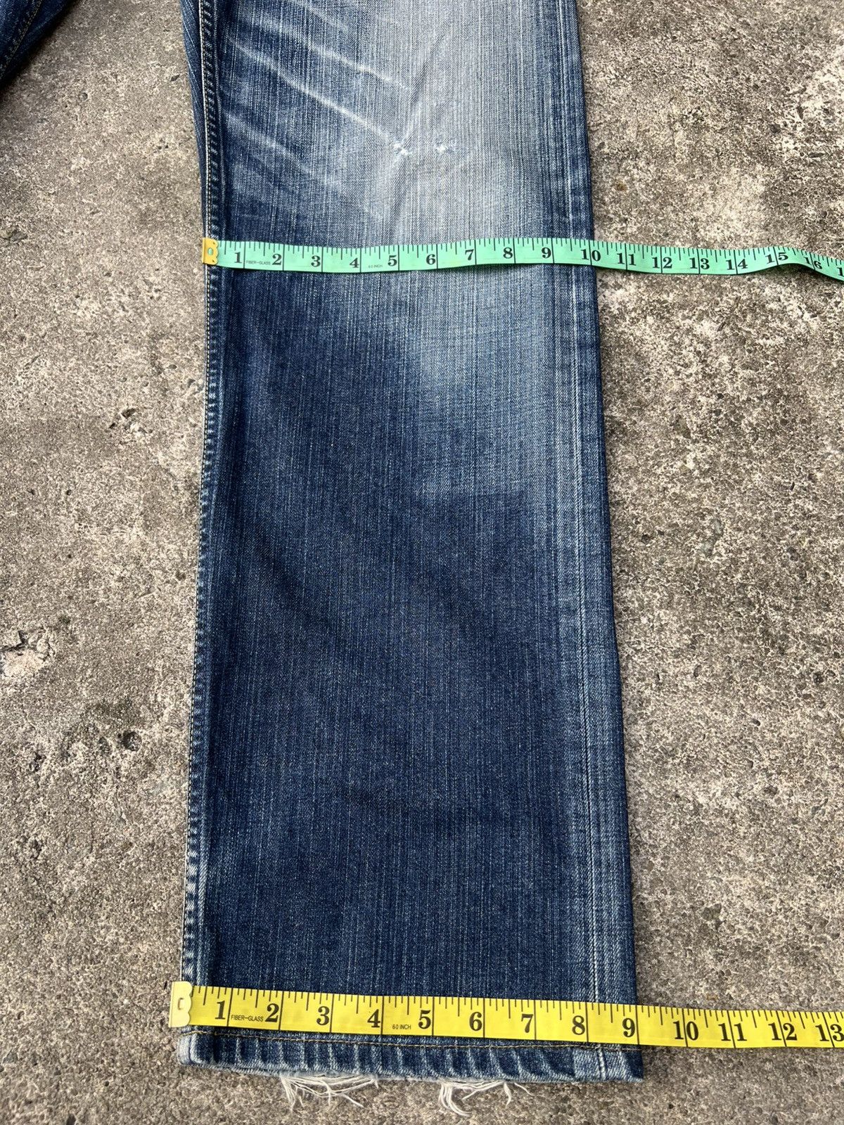 Levi's 💥Baggy💥Vintage Levi’s 503 Distressed Mud Wash Jean Size US 35 - 5 Thumbnail