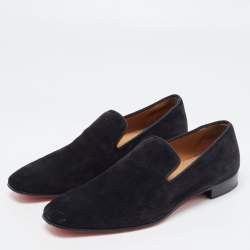 Christian Louboutin o1s1wg110924 Dandelion Flat Loafer in Black Size US 8 / EU 41 - 1 Thumbnail
