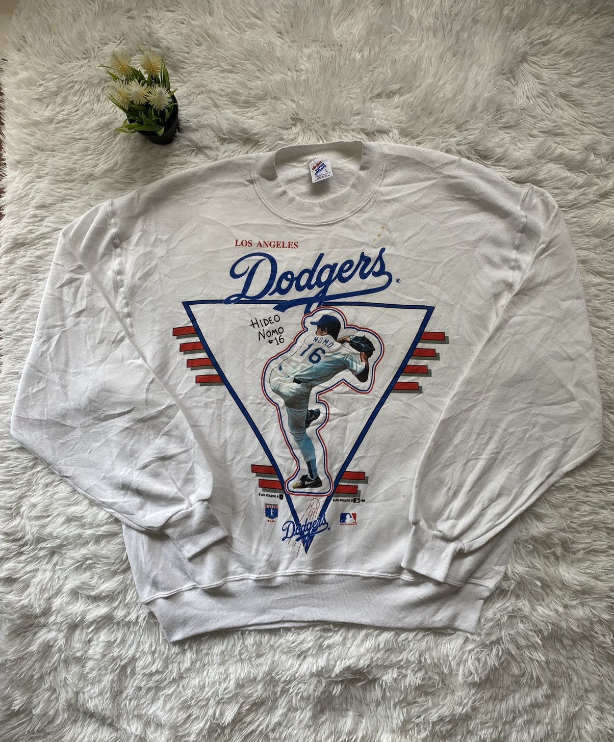 MLB × Vintage Vintage La Dodgers Hideo Nomo Size US L / EU 52-54 / 3 - 1 Thumbnail