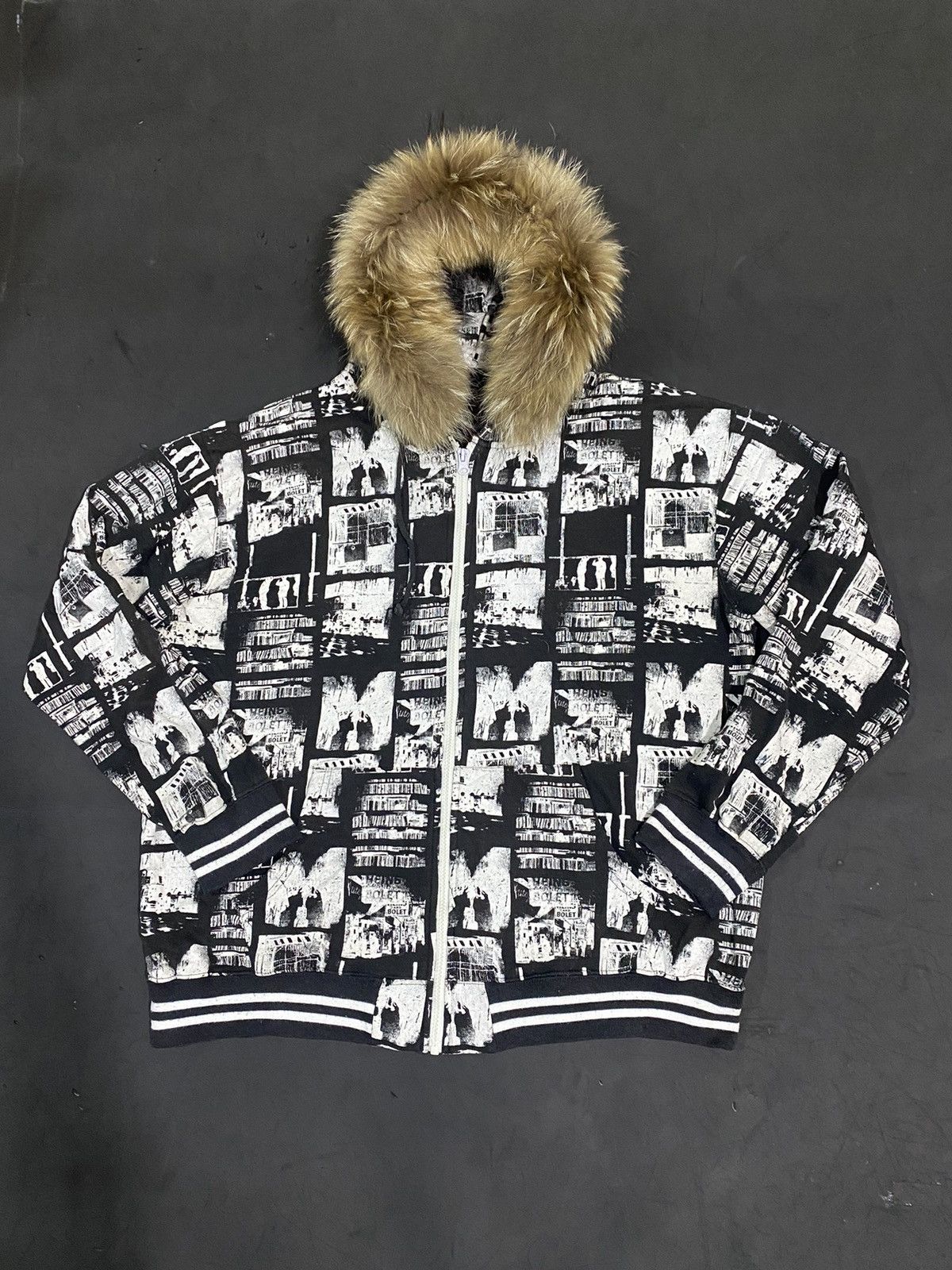 If Six Was Nine 💸BINDINGOFFER💸Booth Allover Furhoodie Ifsixwasnine Style Size US L / EU 52-54 / 3 - 1 Thumbnail