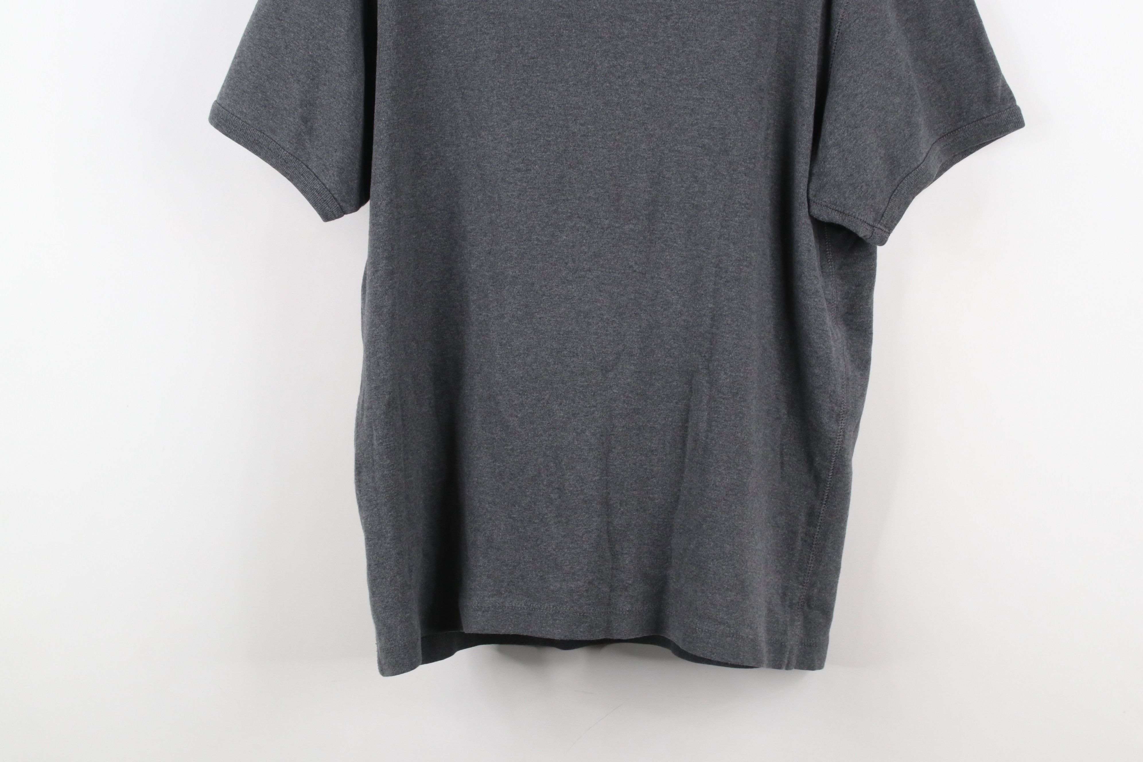 Gap × Vintage Vintage Y2K 2002 Gap Blank Babydoll Ribbed Knit T-Shirt Size L / US 10 / IT 46 - 11 Thumbnail