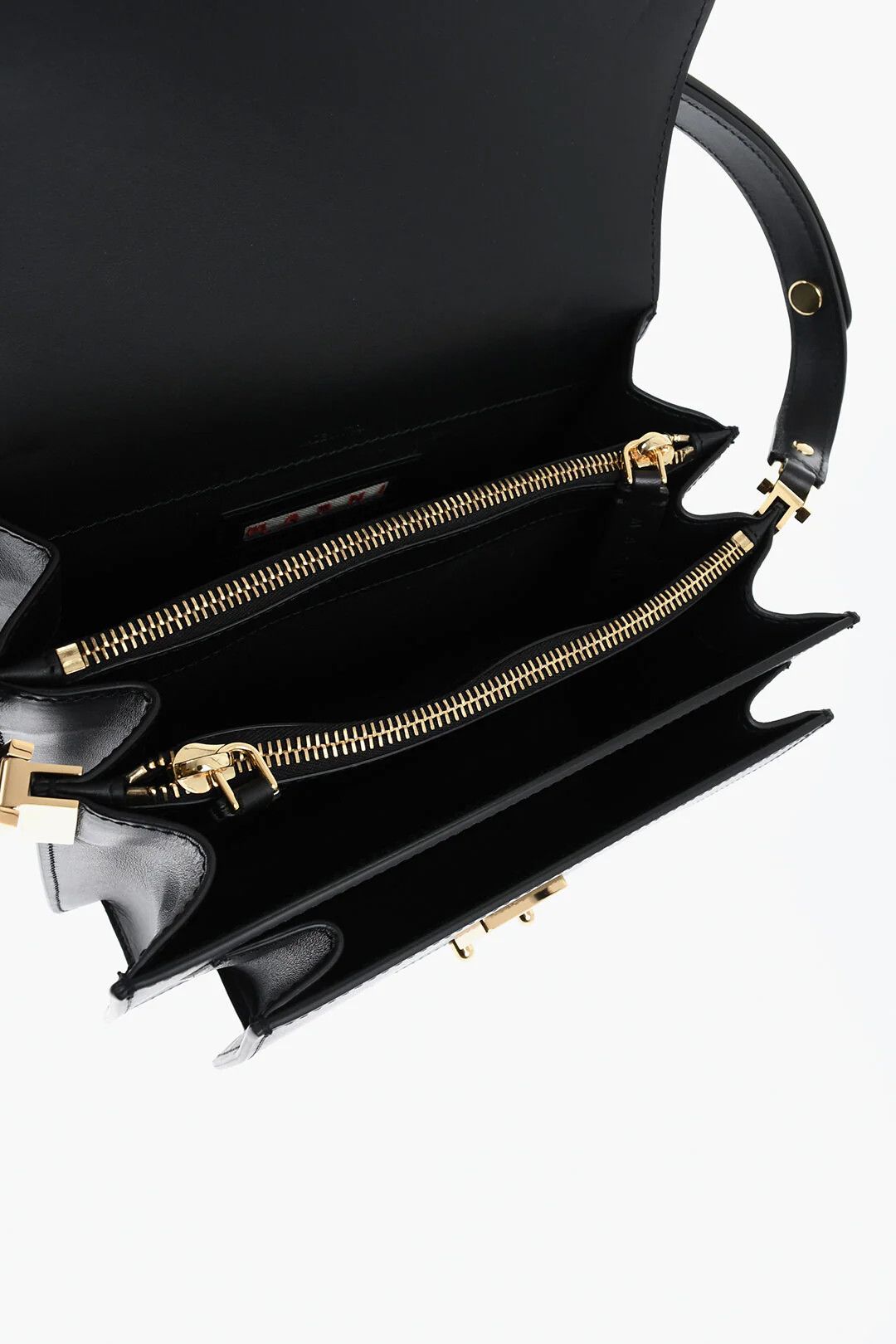 Marni og1mm0326 Size: OS / Leather Shoulder Bag in Black Size ONE SIZE - 5 Thumbnail