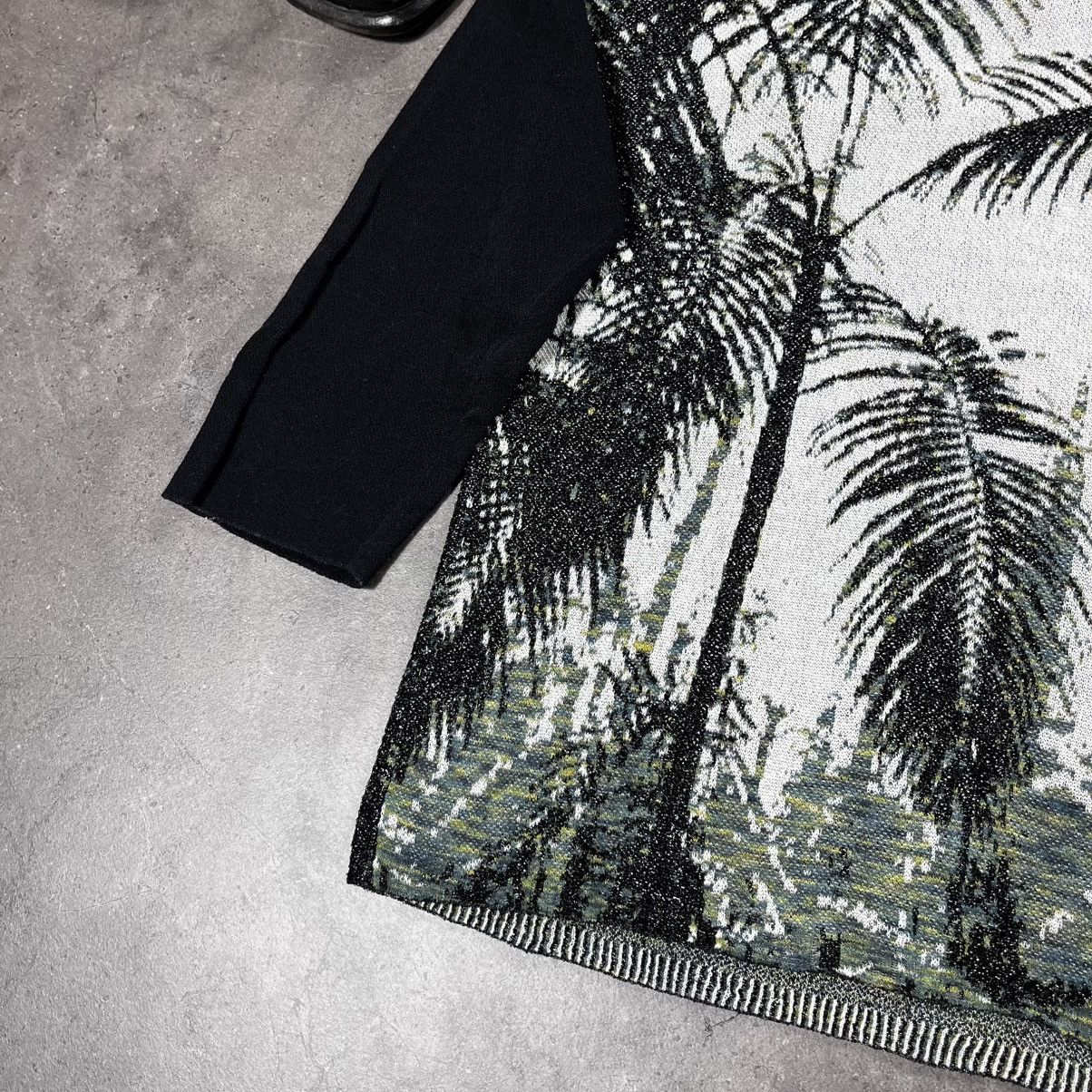Dries Van Noten Dries Van Noten Floral Print Longsleeve Mesh Top Womens Size US S / EU 44-46 / 1 - 15 Thumbnail