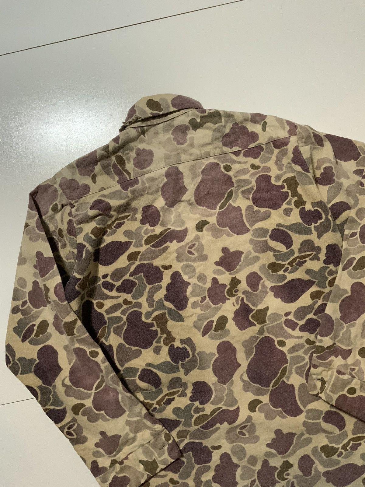 Redhead × Vintage Vintage RedHead Camo Frogskin Flannel Button Shirt Size US S / EU 44-46 / 1 - 4 Thumbnail