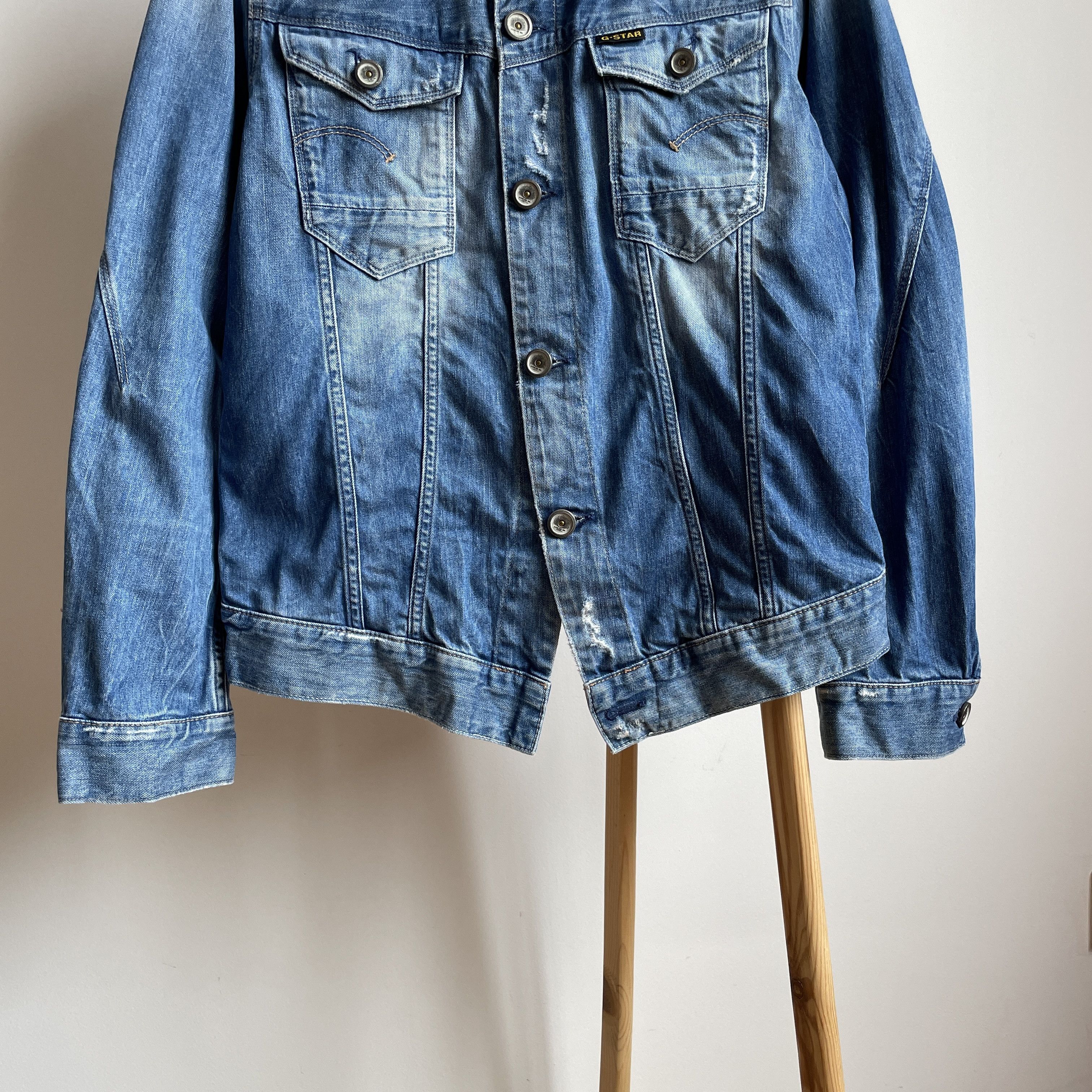 G-Star G Star Raw Arc Denim Jacket Size L Size US L / EU 52-54 / 3 - 5 Thumbnail