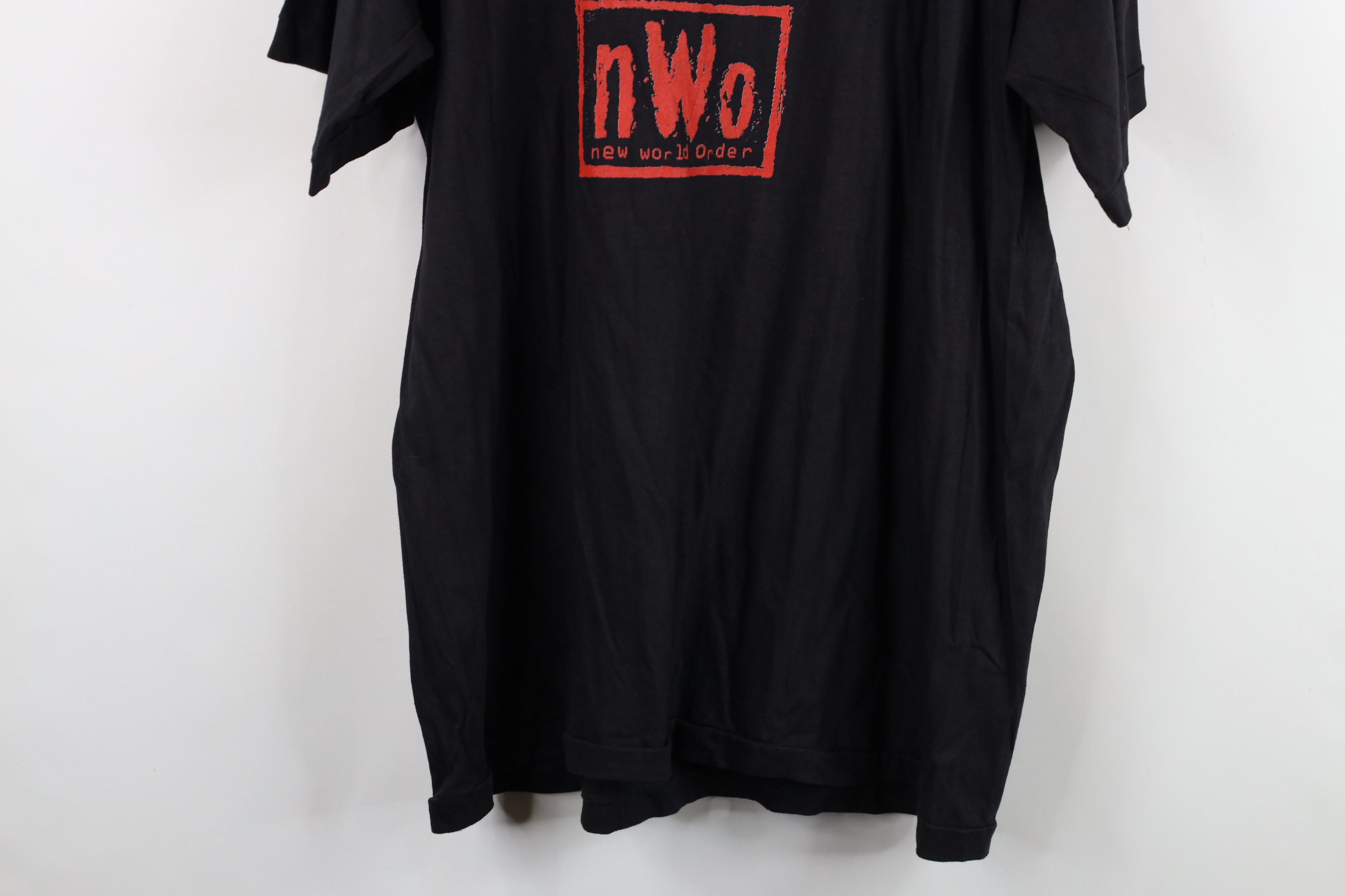 Vintage Vintage 90s New World Order NWO Double Wrestling T-Shirt Size US XL / EU 56 / 4 - 13 Thumbnail