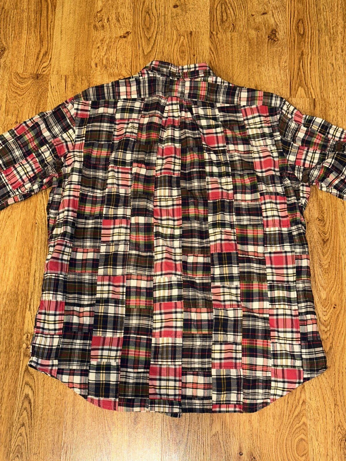 Ralph Lauren Ralph Lauren Classic Fit Madras Patchwork Plaid Button Down Size US L / EU 52-54 / 3 - 7 Thumbnail