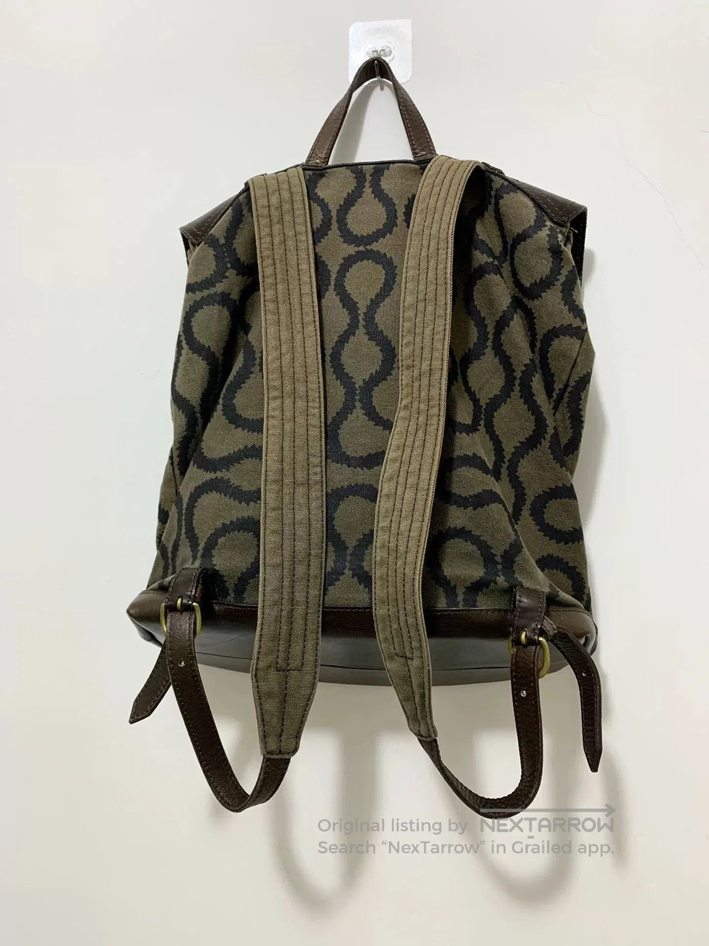 Vivienne Westwood Vivienne Westwood Brown Pirate Pattern Backpack. Size ONE SIZE - 3 Thumbnail
