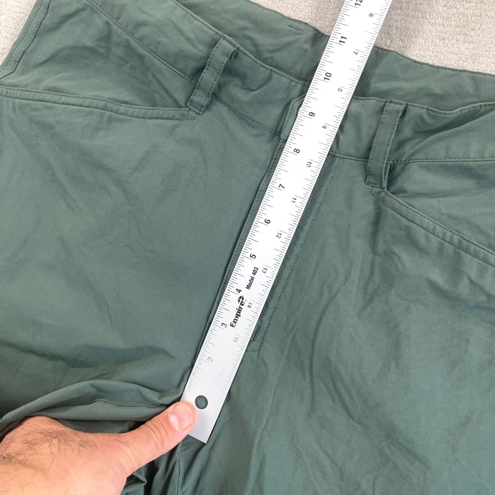 Patagonia Patagonia Rock Craft Pants Men 34x33 Green Nylon Spandex Stretch DWR UPF40 Zip Pockets Khakis Size US 34 / EU 50 - 7 Thumbnail