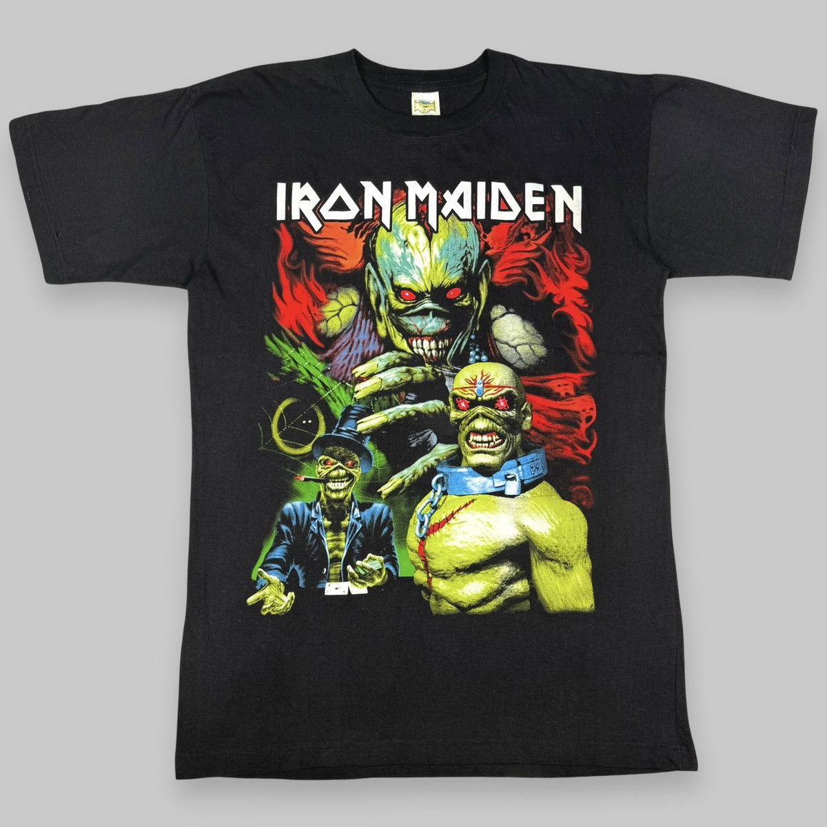 Vintage 1998 Iron Maiden ‘Virtual XI’ Rare Euro Tour T Shirt