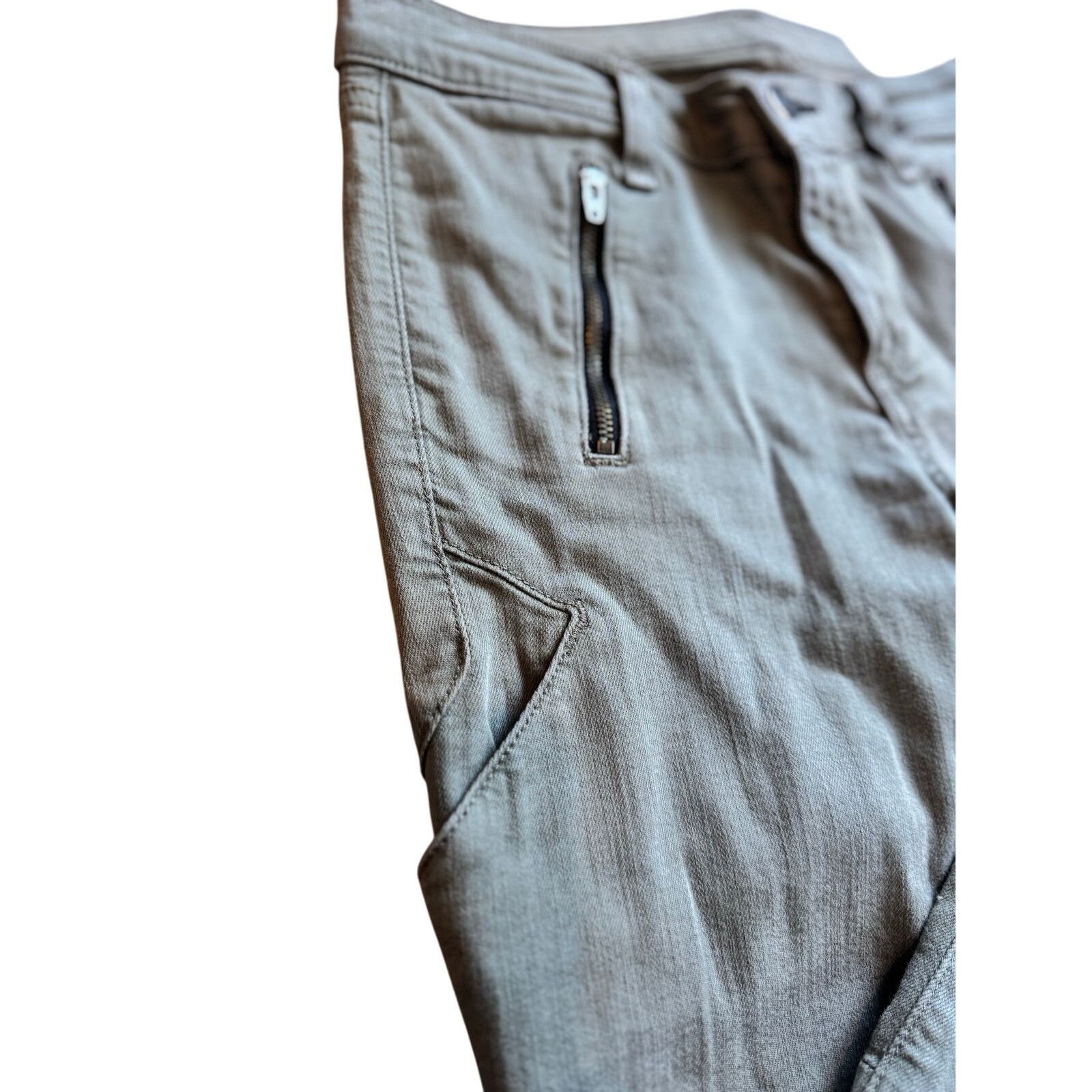 Rag & Bone Rag And Bone Army Olive Zipper Green Jeans Size 27" / US 4 / IT 40 - 7 Thumbnail