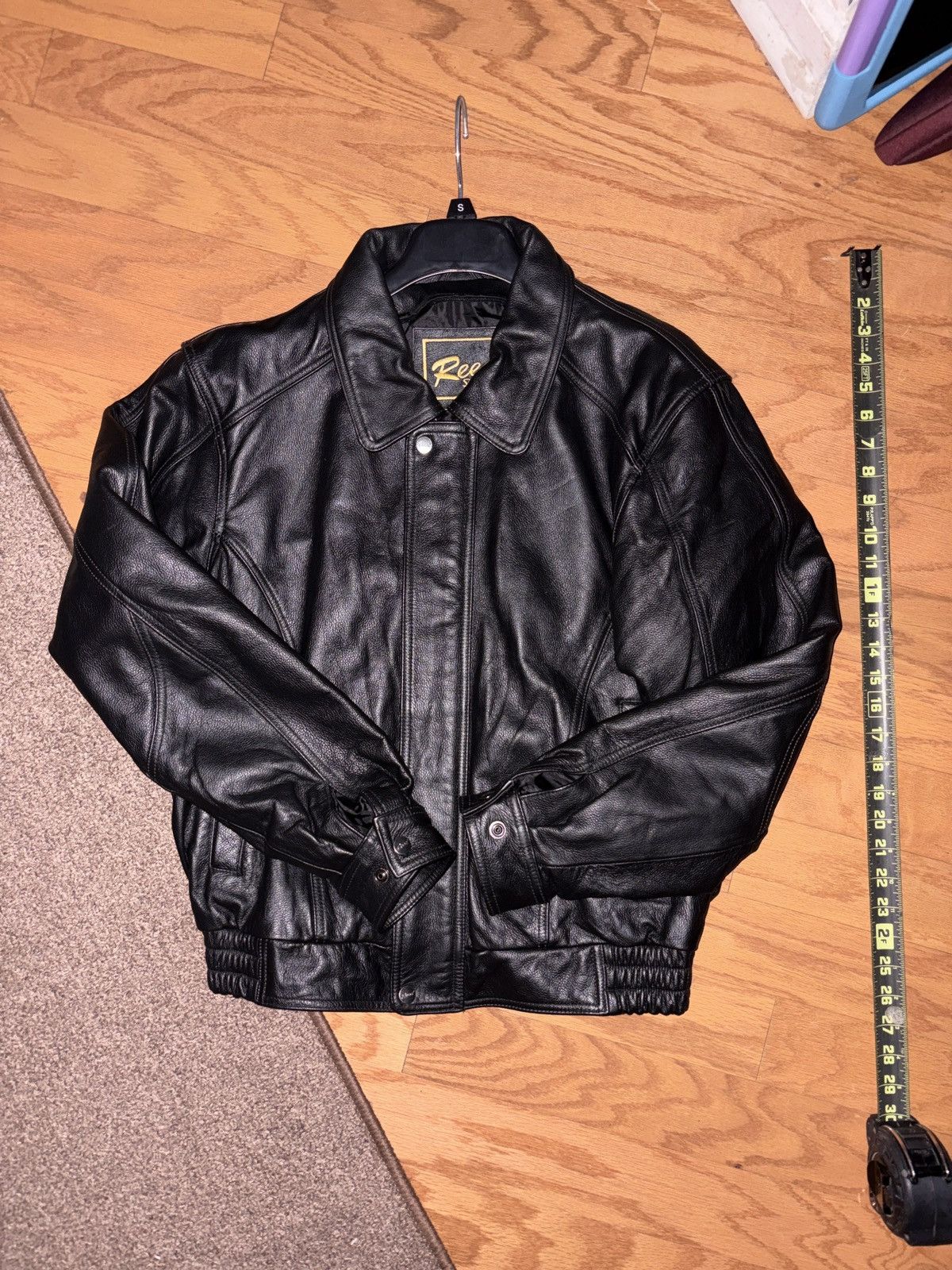 Reed leather jacket