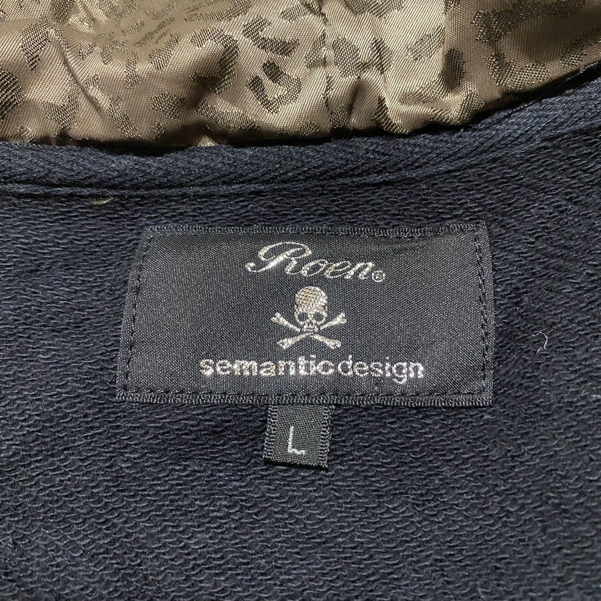 semanticdesign Y2K Roen x Semantic Design Studded Punk Zipper Hoodie Size US L / EU 52-54 / 3 - 5 Thumbnail